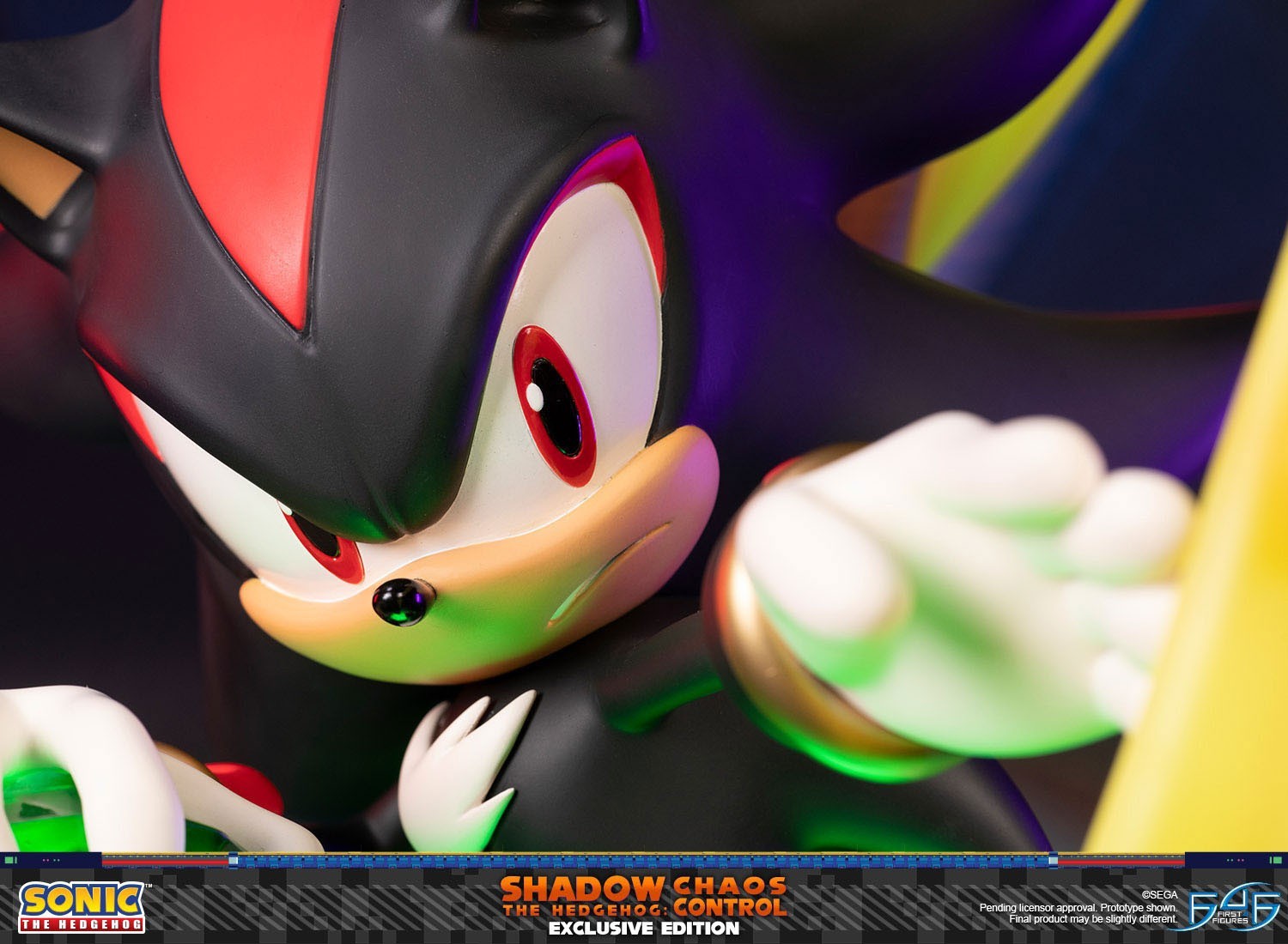 Sonic the Hedgehog - Shadow the Hedgehog - Sonic the Hedgehog Modern - Shadow the Hedgehog: Chaos Control - Exclusive Edition (First 4 Figures)