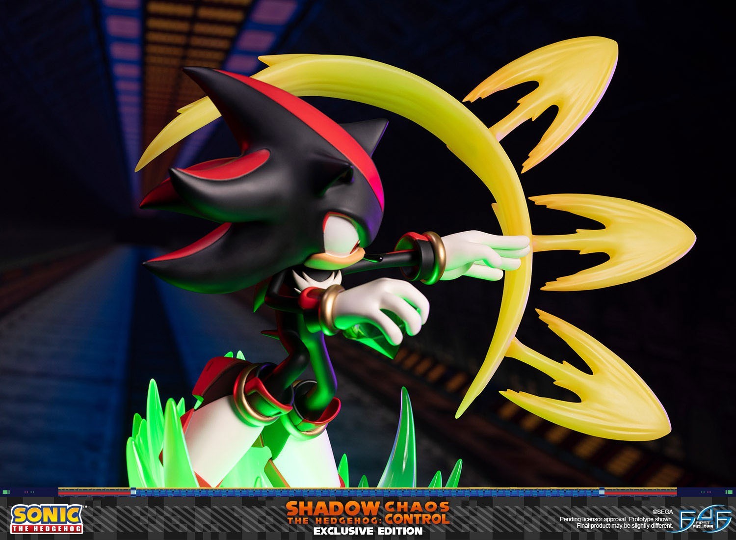 Sonic the Hedgehog - Shadow the Hedgehog - Sonic the Hedgehog Modern - Shadow the Hedgehog: Chaos Control - Exclusive Edition (First 4 Figures)