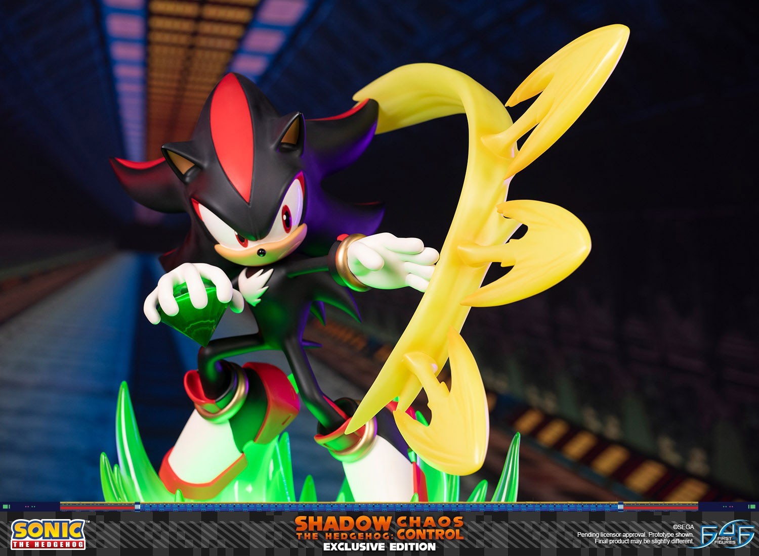 Sonic the Hedgehog - Shadow the Hedgehog - Sonic the Hedgehog Modern - Shadow the Hedgehog: Chaos Control - Exclusive Edition (First 4 Figures)