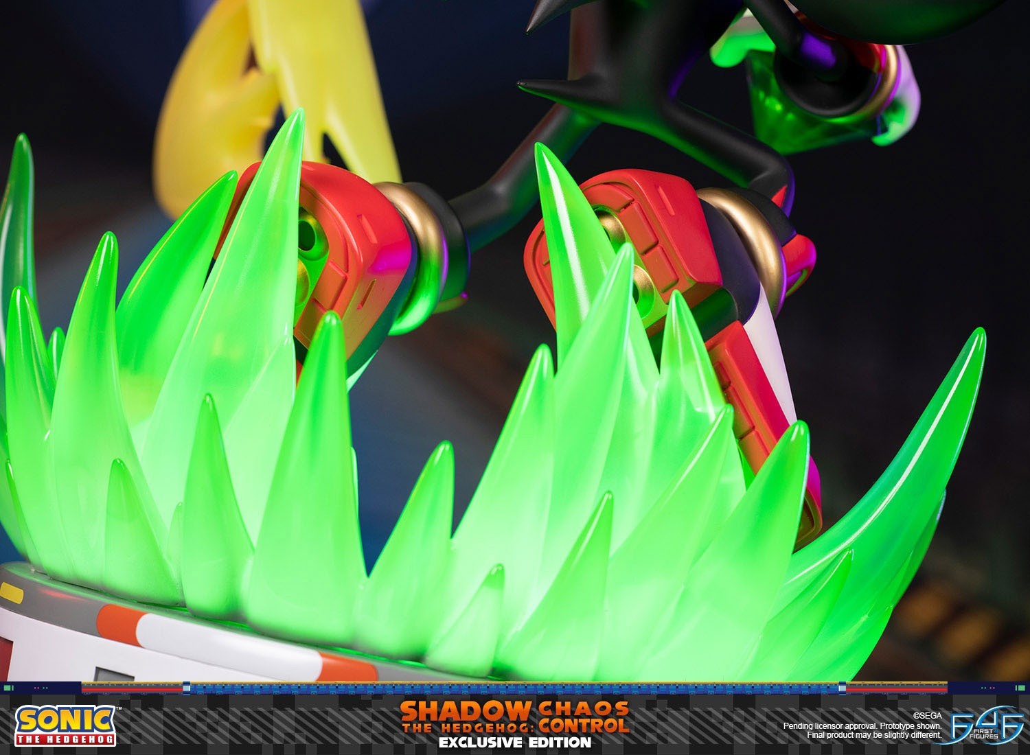 Sonic the Hedgehog - Shadow the Hedgehog - Sonic the Hedgehog Modern - Shadow the Hedgehog: Chaos Control - Exclusive Edition (First 4 Figures)