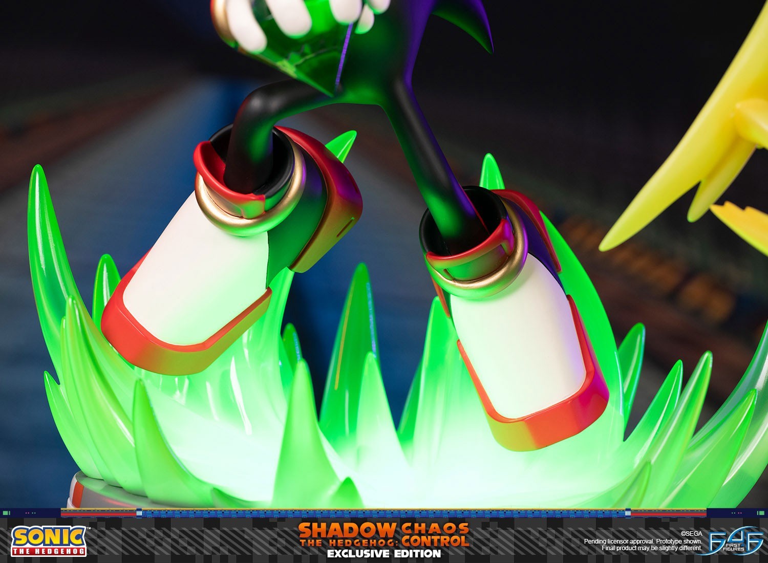 Sonic the Hedgehog - Shadow the Hedgehog - Sonic the Hedgehog Modern - Shadow the Hedgehog: Chaos Control - Exclusive Edition (First 4 Figures)