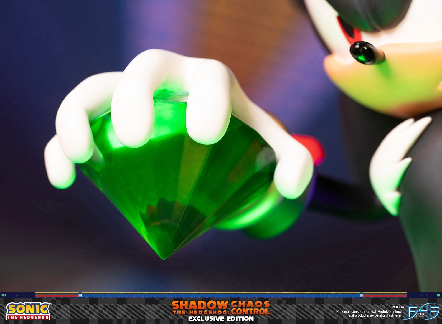 Sonic the Hedgehog - Shadow the Hedgehog - Sonic the Hedgehog Modern - Shadow the Hedgehog: Chaos Control - Exclusive Edition (First 4 Figures)