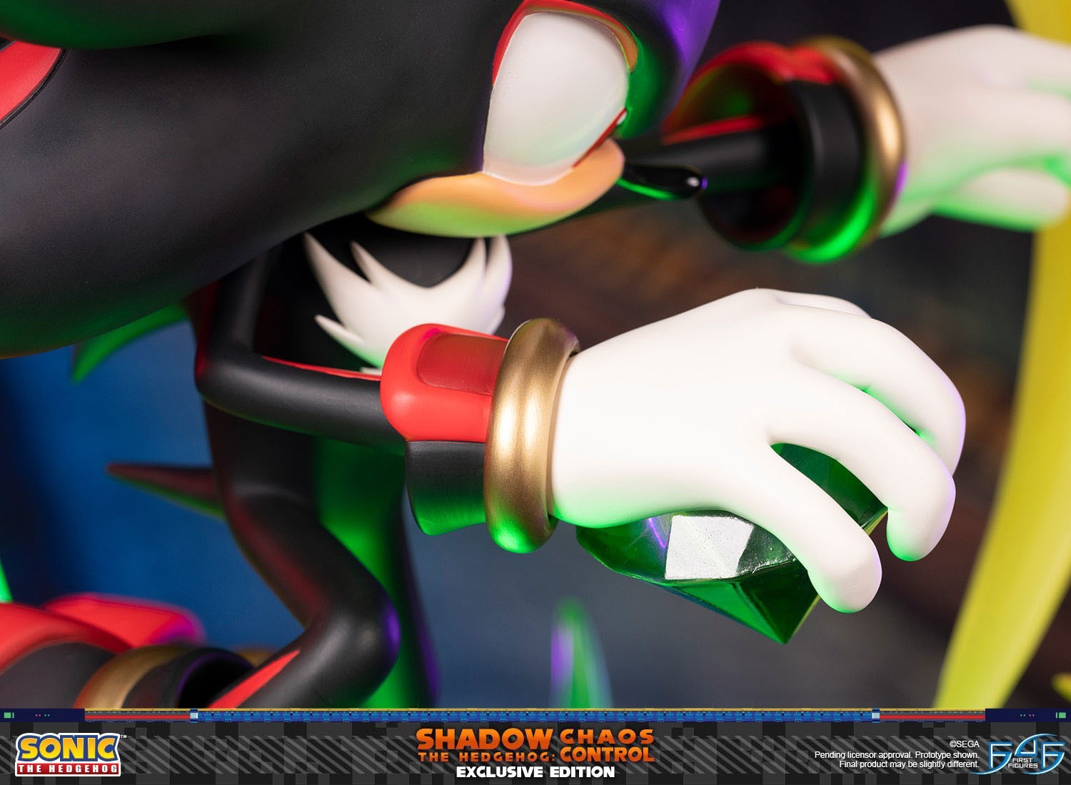 Sonic the Hedgehog - Shadow the Hedgehog - Sonic the Hedgehog Modern - Shadow the Hedgehog: Chaos Control - Exclusive Edition (First 4 Figures)