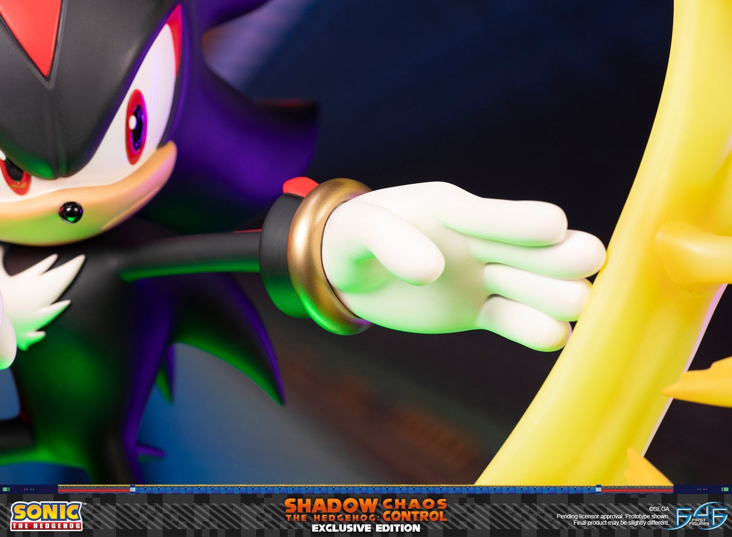 Sonic the Hedgehog - Shadow the Hedgehog - Sonic the Hedgehog Modern - Shadow the Hedgehog: Chaos Control - Exclusive Edition (First 4 Figures)