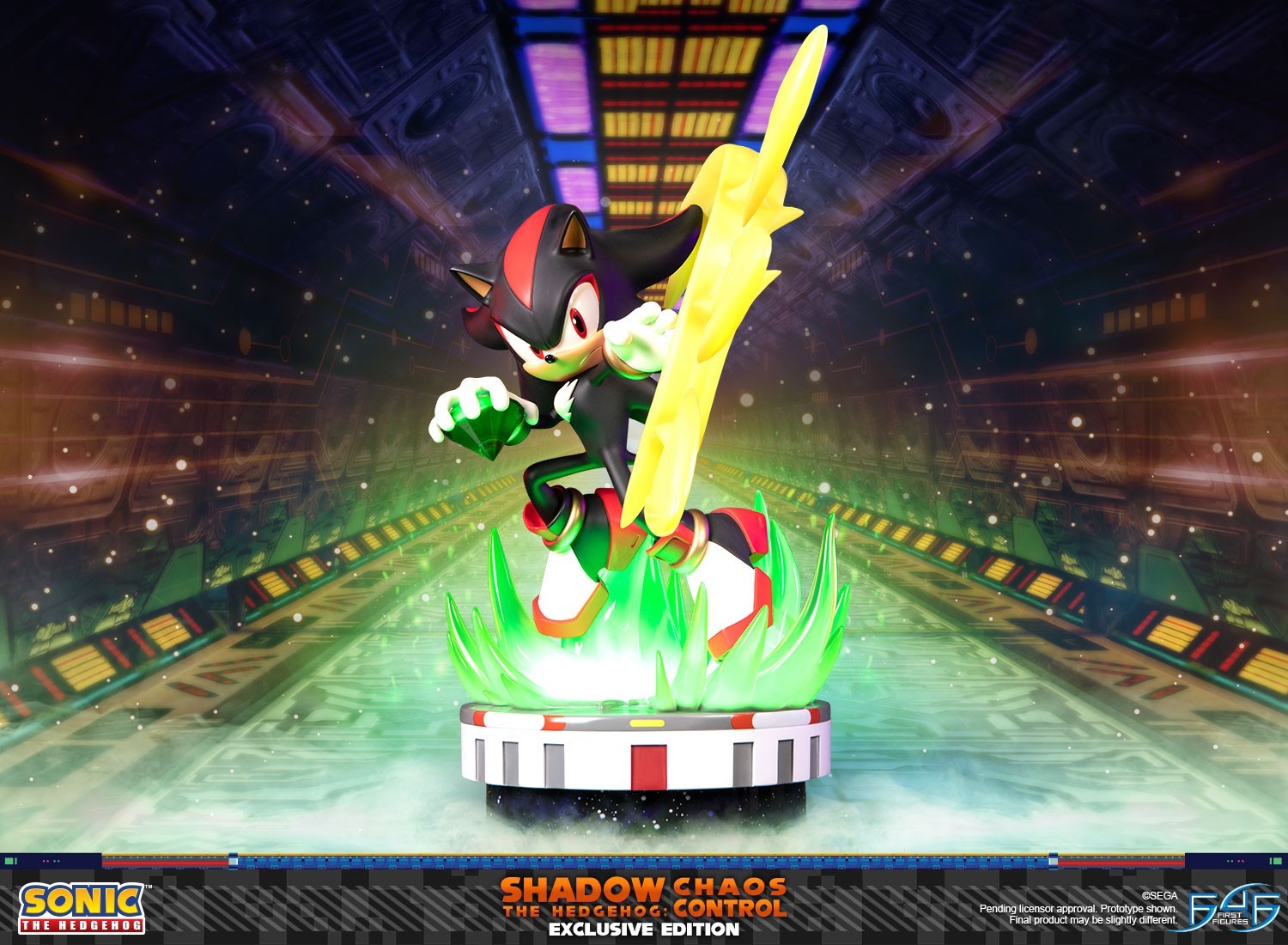 Sonic the Hedgehog - Shadow the Hedgehog - Sonic the Hedgehog Modern - Shadow the Hedgehog: Chaos Control - Exclusive Edition (First 4 Figures)