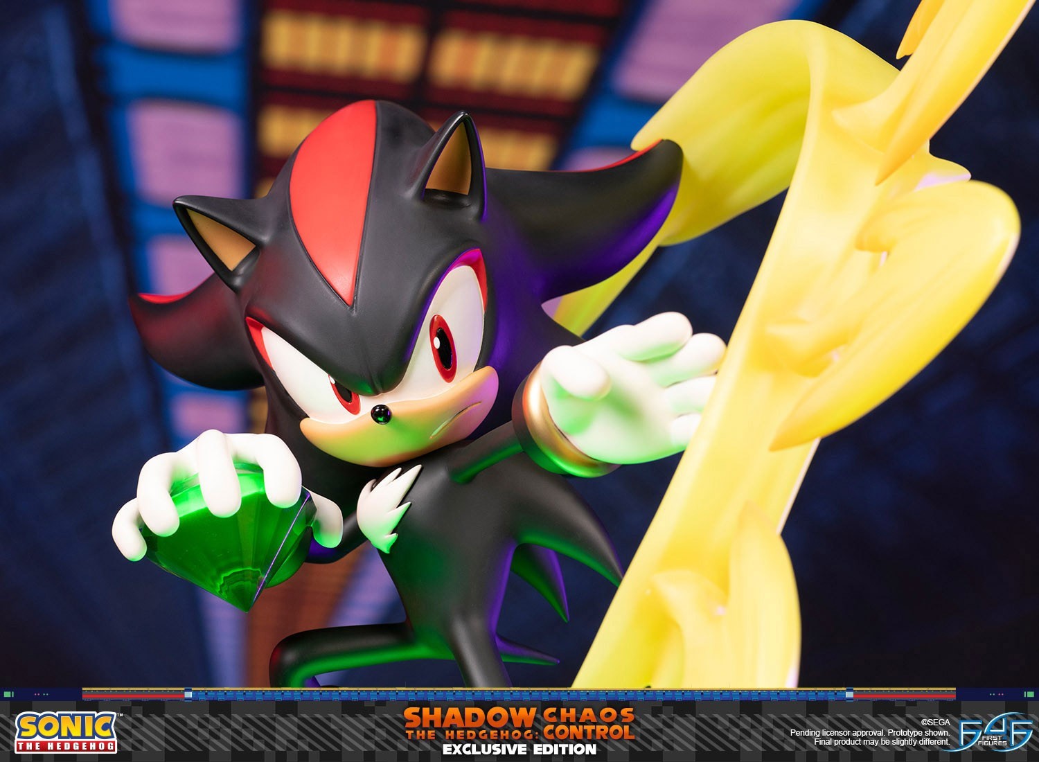 Sonic the Hedgehog - Shadow the Hedgehog - Sonic the Hedgehog Modern - Shadow the Hedgehog: Chaos Control - Exclusive Edition (First 4 Figures)