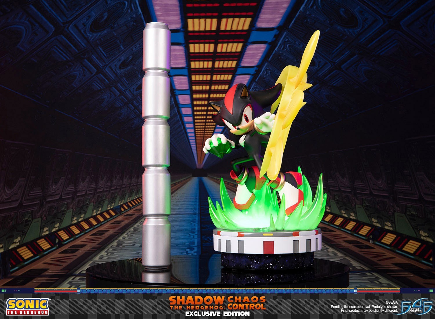 Sonic the Hedgehog - Shadow the Hedgehog - Sonic the Hedgehog Modern - Shadow the Hedgehog: Chaos Control - Exclusive Edition (First 4 Figures)