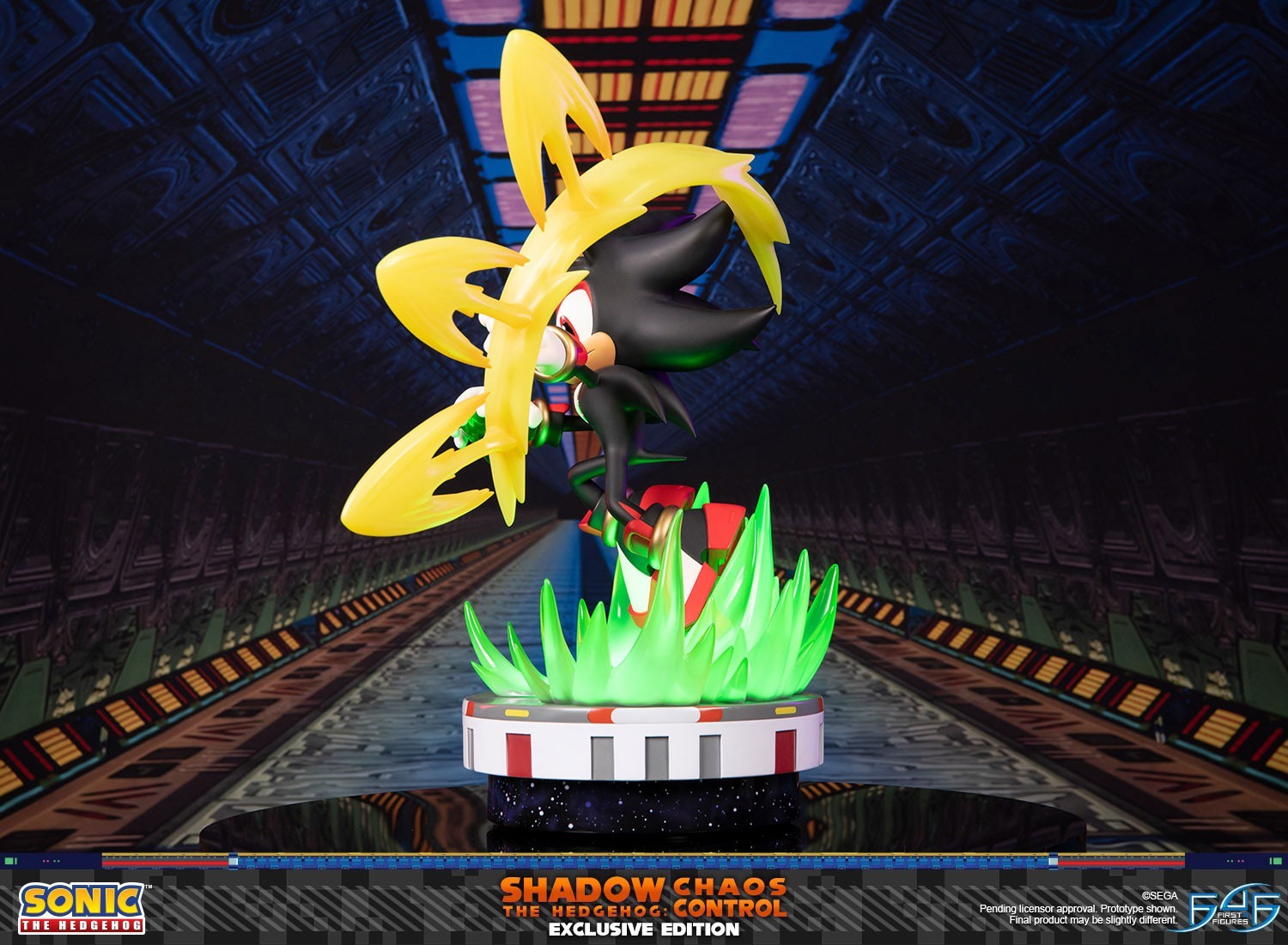 Sonic the Hedgehog - Shadow the Hedgehog - Sonic the Hedgehog Modern - Shadow the Hedgehog: Chaos Control - Exclusive Edition (First 4 Figures)