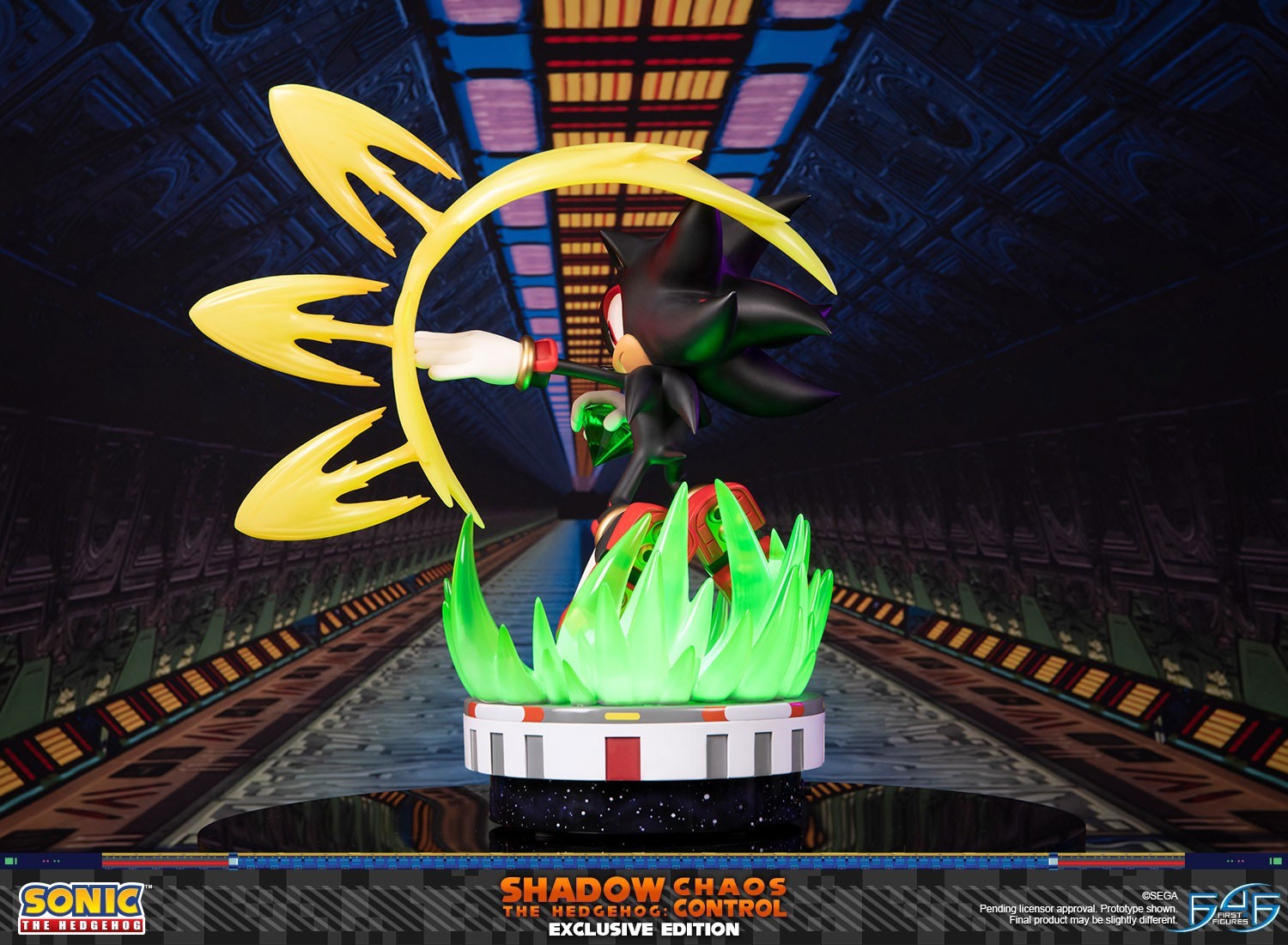 Sonic the Hedgehog - Shadow the Hedgehog - Sonic the Hedgehog Modern - Shadow the Hedgehog: Chaos Control - Exclusive Edition (First 4 Figures)