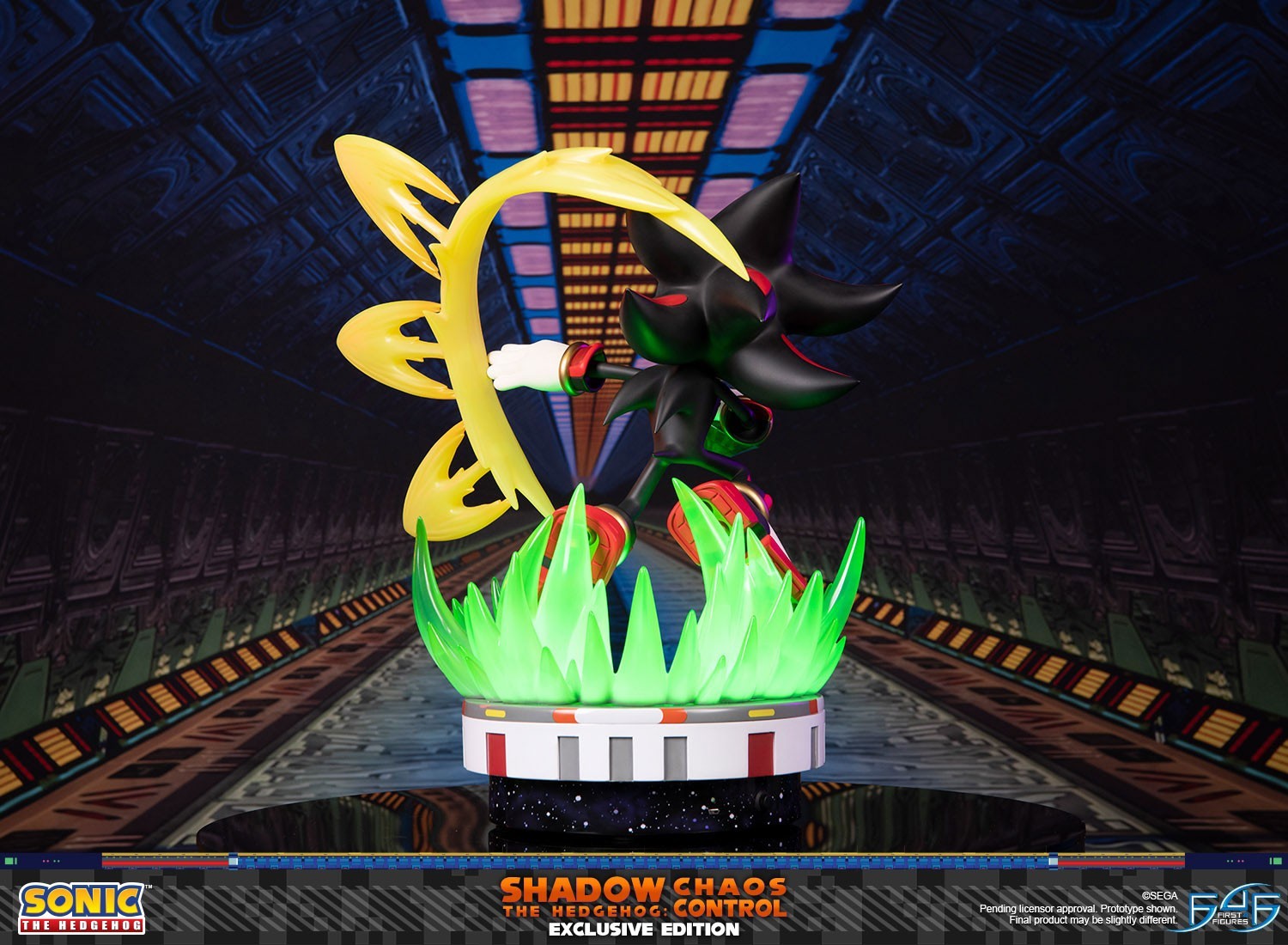Sonic the Hedgehog - Shadow the Hedgehog - Sonic the Hedgehog Modern - Shadow the Hedgehog: Chaos Control - Exclusive Edition (First 4 Figures)