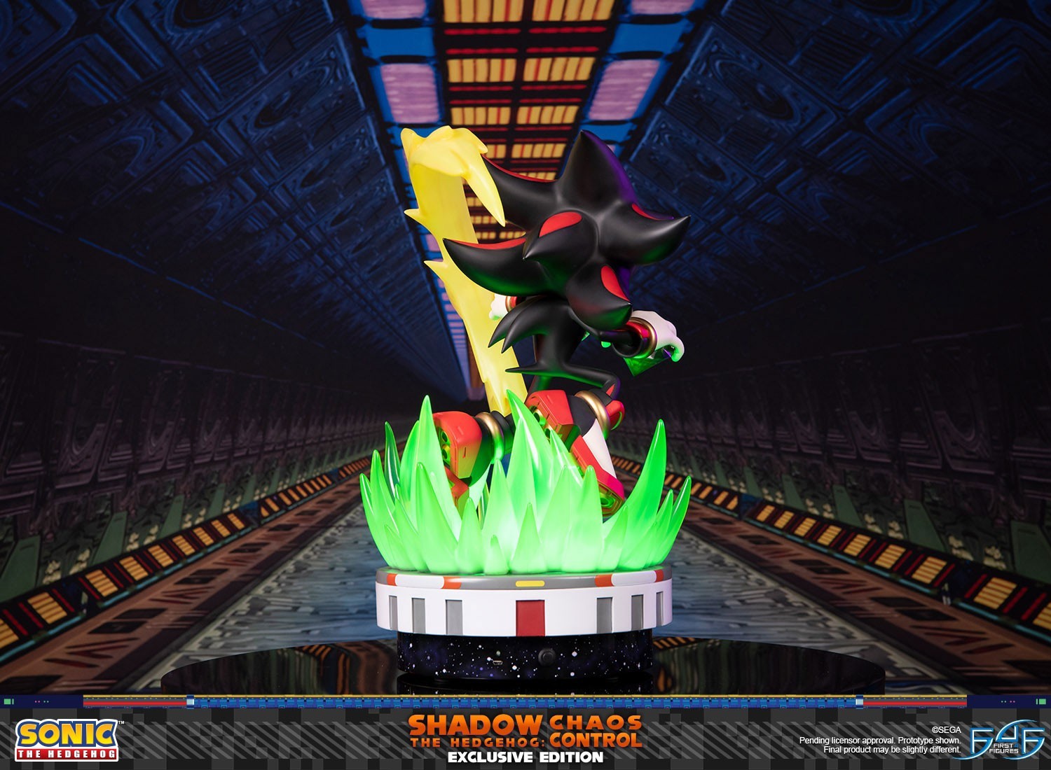 Sonic the Hedgehog - Shadow the Hedgehog - Sonic the Hedgehog Modern - Shadow the Hedgehog: Chaos Control - Exclusive Edition (First 4 Figures)