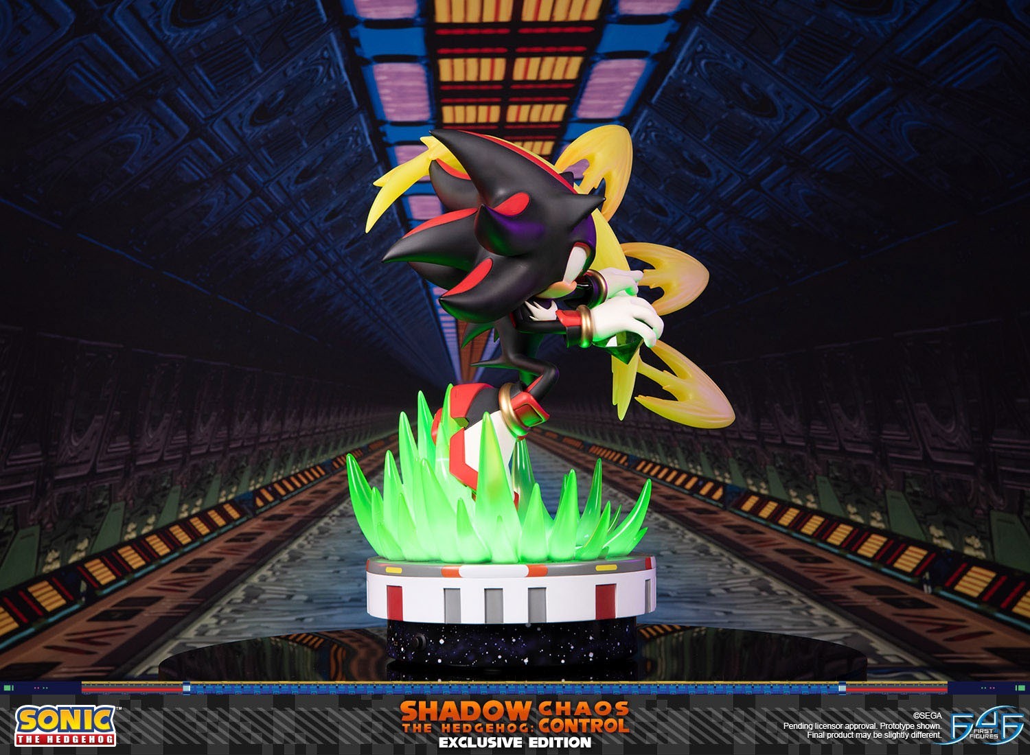 Sonic the Hedgehog - Shadow the Hedgehog - Sonic the Hedgehog Modern - Shadow the Hedgehog: Chaos Control - Exclusive Edition (First 4 Figures)