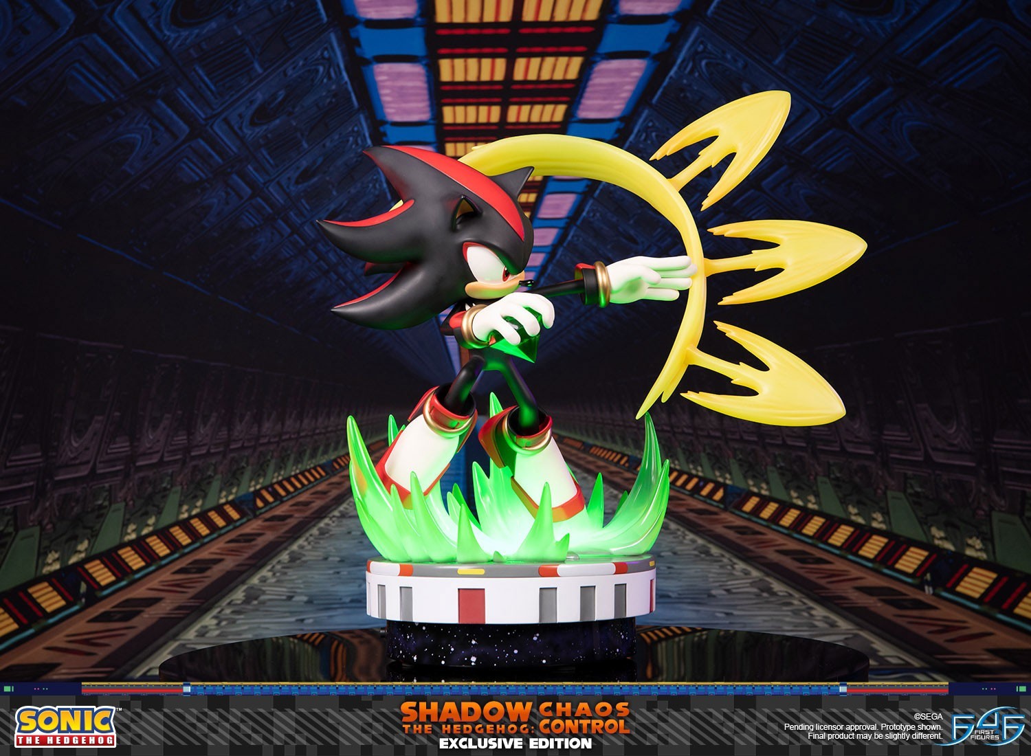 Sonic the Hedgehog - Shadow the Hedgehog - Sonic the Hedgehog Modern - Shadow the Hedgehog: Chaos Control - Exclusive Edition (First 4 Figures)