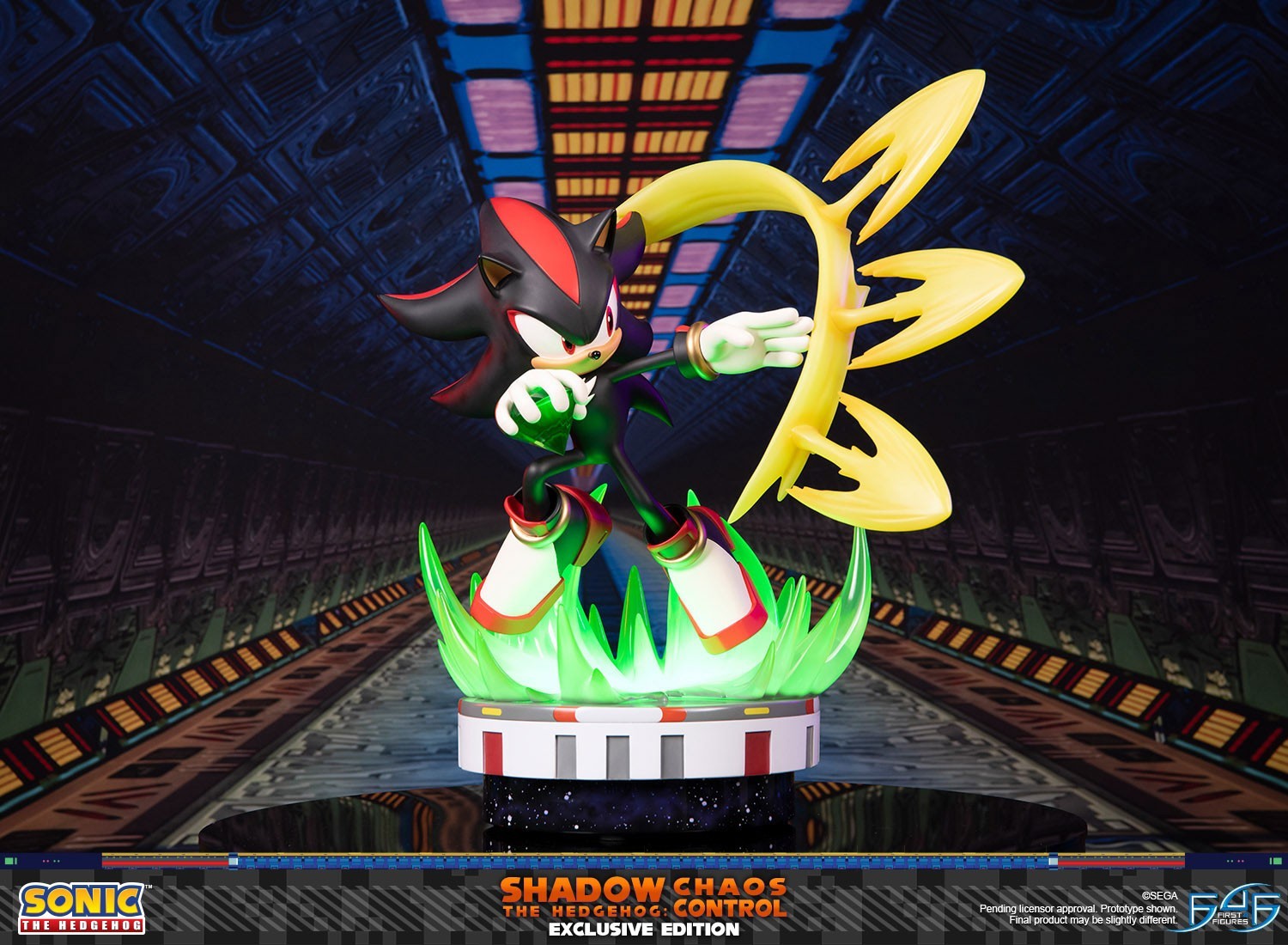 Sonic the Hedgehog - Shadow the Hedgehog - Sonic the Hedgehog Modern - Shadow the Hedgehog: Chaos Control - Exclusive Edition (First 4 Figures)