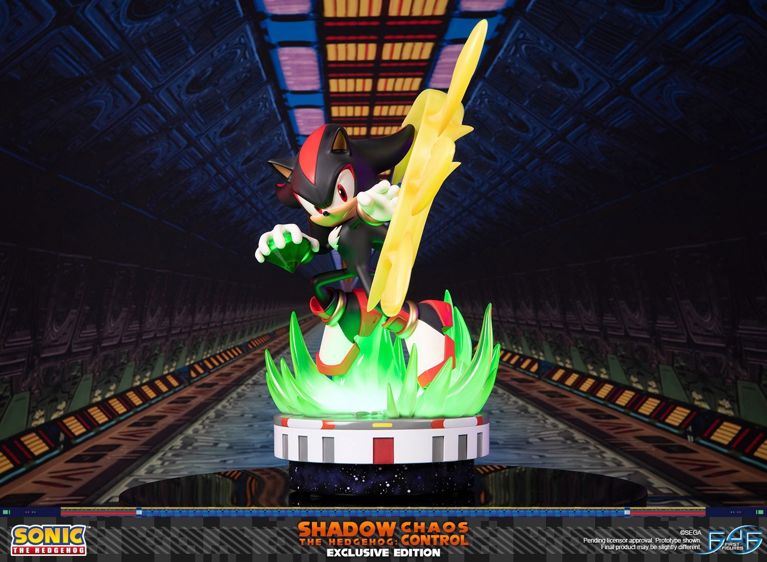 Sonic the Hedgehog - Shadow the Hedgehog - Sonic the Hedgehog Modern - Shadow the Hedgehog: Chaos Control - Exclusive Edition (First 4 Figures)