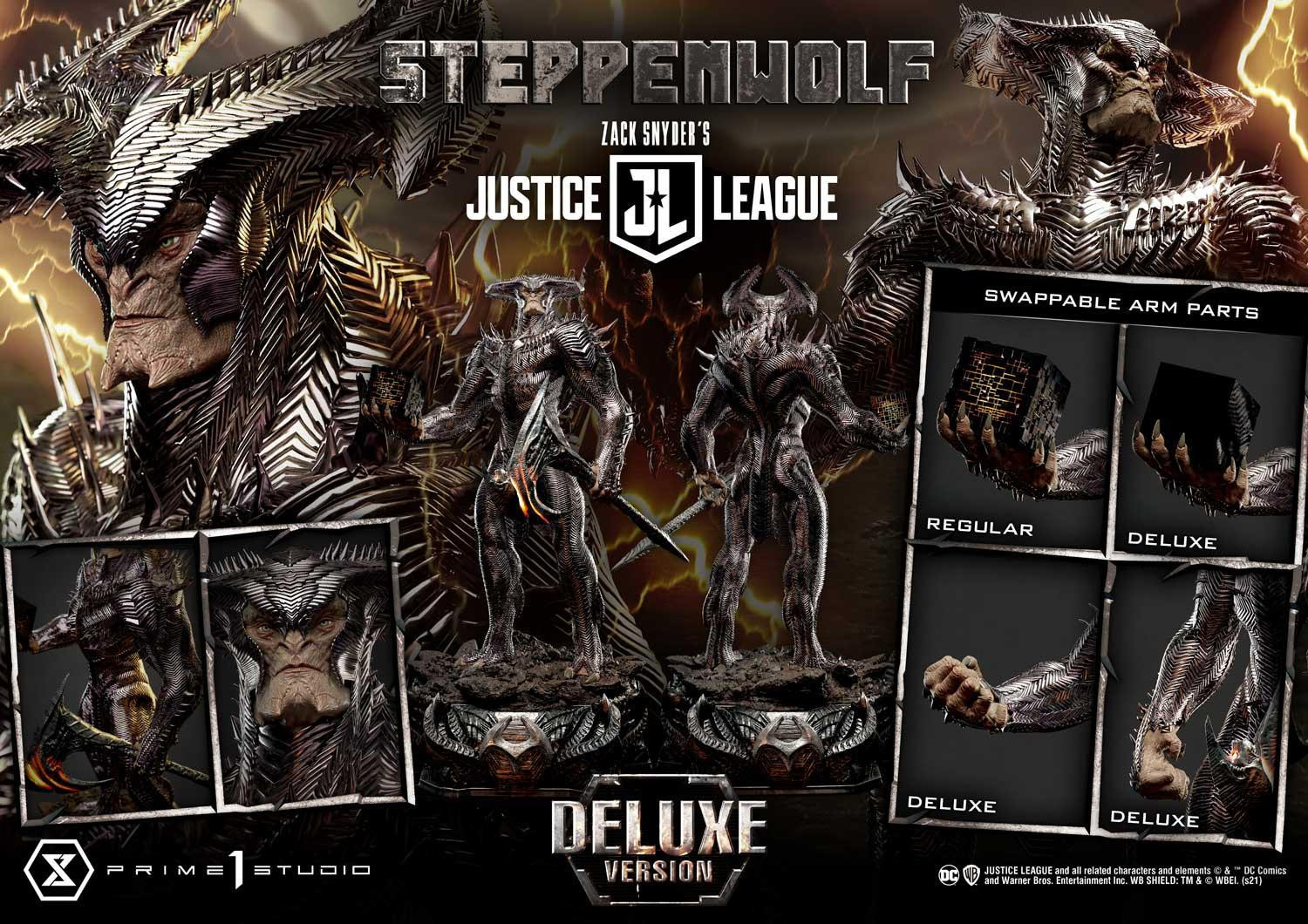 Zack Snyder's Justice League - Steppenwolf - Museum Masterline Series  (MMJL-09DXS) - 1/3 - DX Bonus Version (Prime 1 Studio)