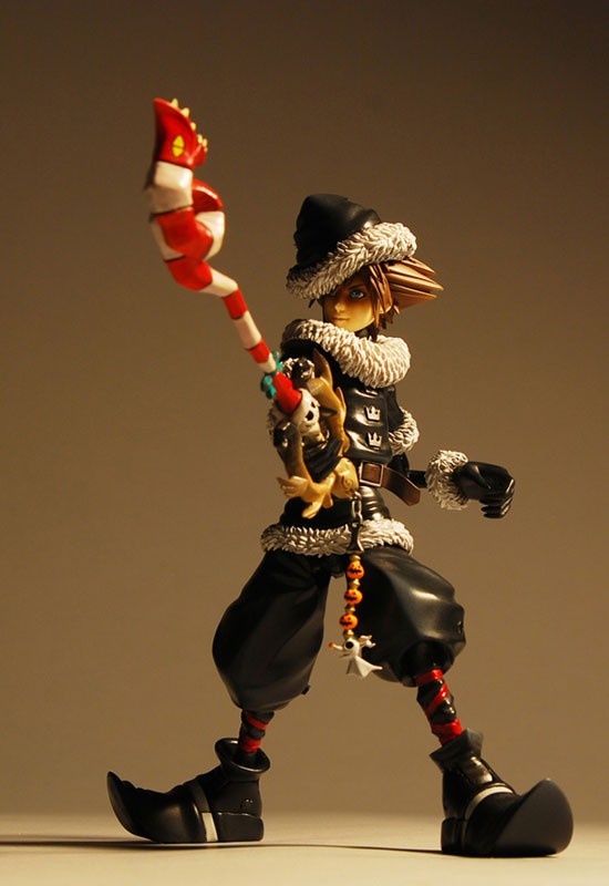 Kingdom Hearts II - Sora - Kingdom Hearts II Play Arts (Vol.2) - Play Arts - no.5 - Christmas Town (Kotobukiya, Square Enix) photo 3