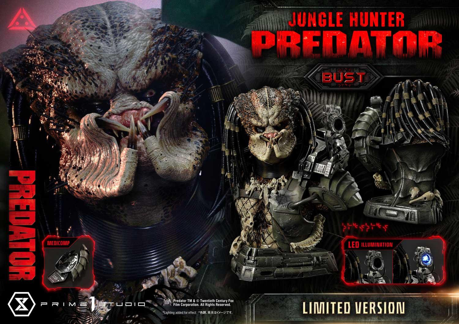 Predator - Bust - Premium Bust  (PBPR-04LM) - 1/3 - Limited Version (Prime 1 Studio) photo 34