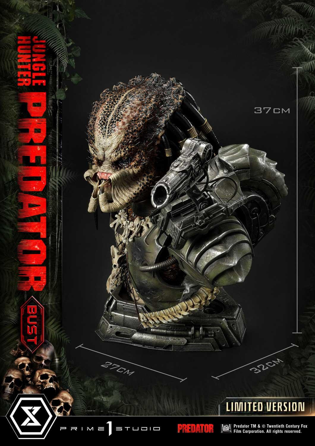 Predator - Bust - Premium Bust  (PBPR-04LM) - 1/3 - Limited Version (Prime 1 Studio) photo 42