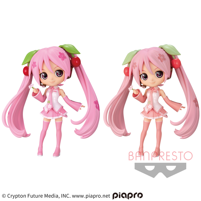 Piapro Characters - Hatsune Miku - Q Posket - Sakura, A (Bandai Spirits)
