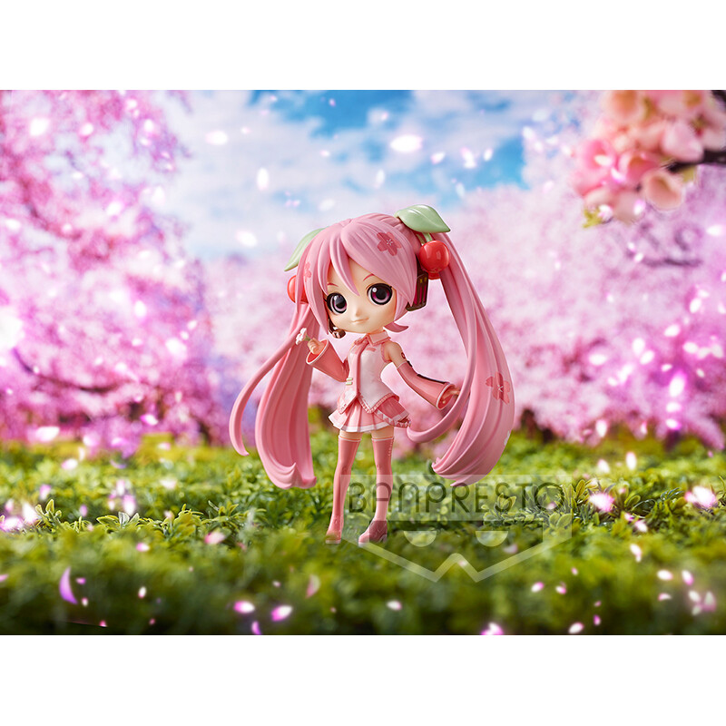 Piapro Characters - Hatsune Miku - Q Posket - Sakura, A (Bandai Spirits)