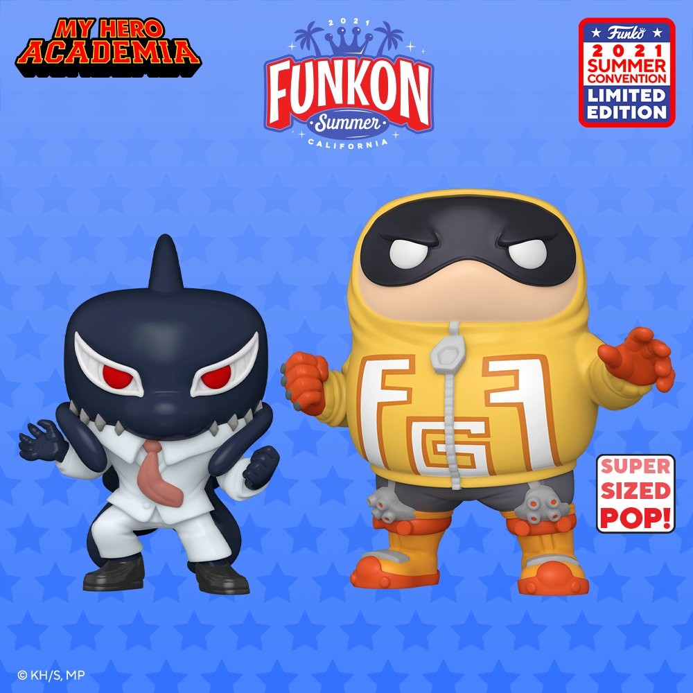 Boku no Hero Academia - Fatgum - POP! Animation  (985) - POP! Vinyl - Super Sized POP! Vinyl (Funko Toys, GameStop)