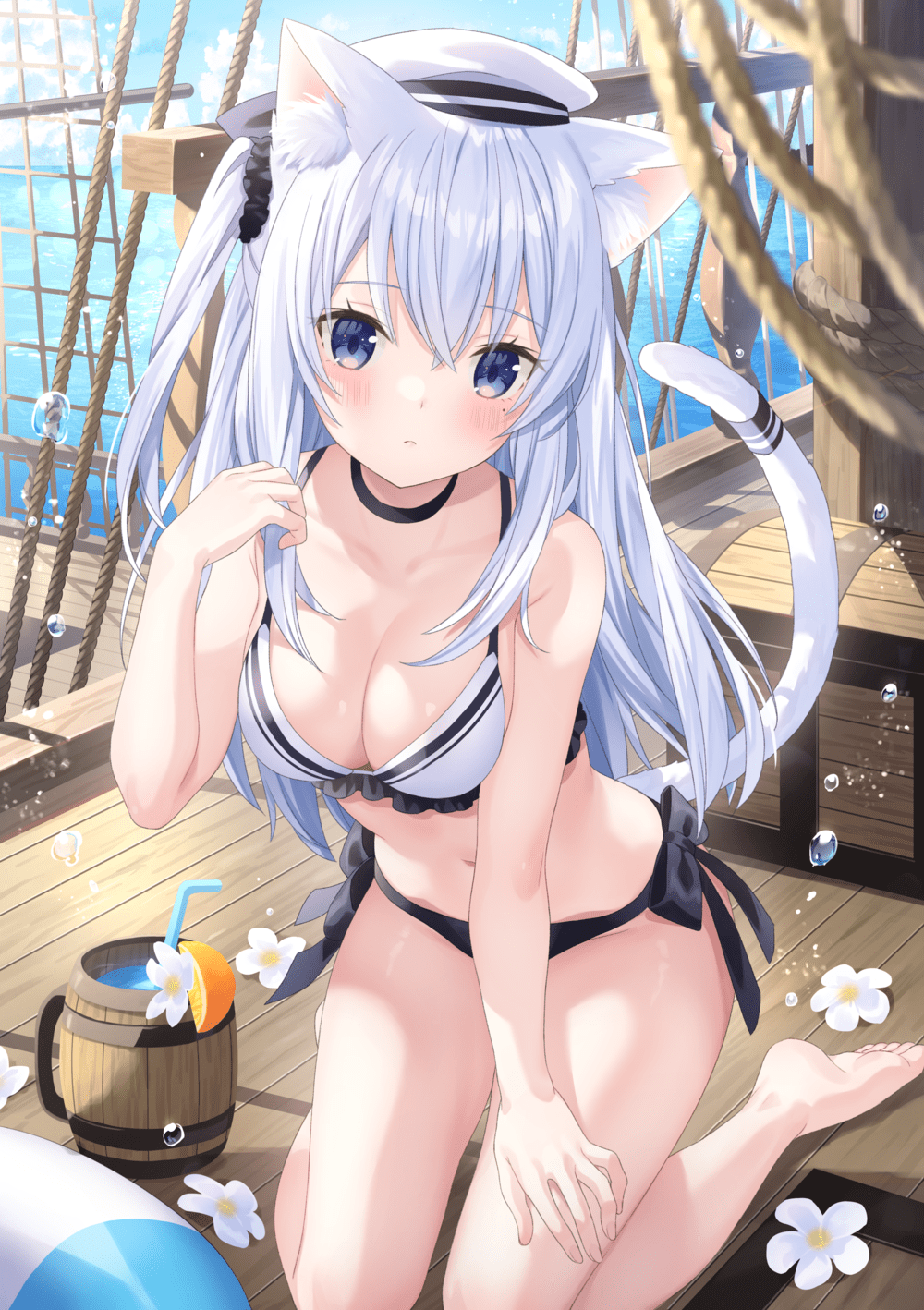 Original - Kemonomimi Gakuen - Aonami Shio - 1/7 (B'full)