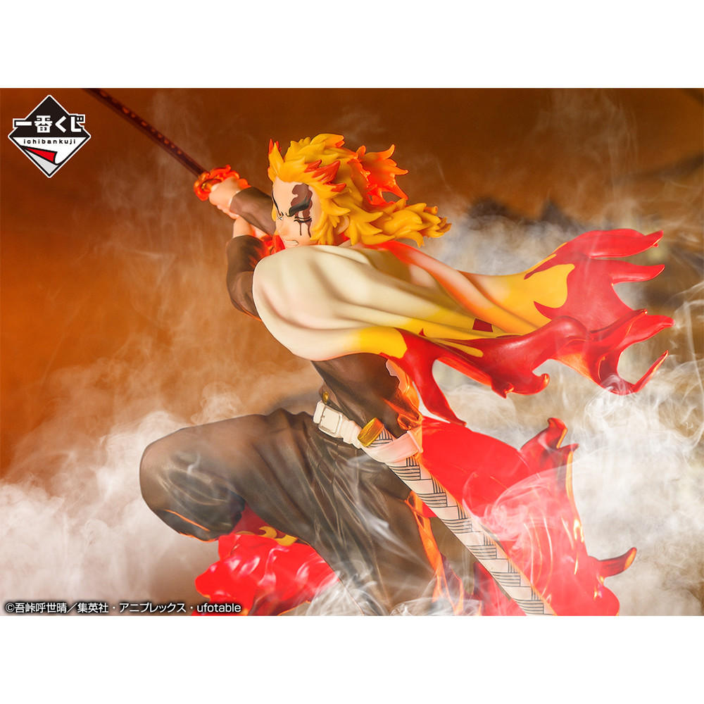 Gekijouban Kimetsu no Yaiba: Mugen Ressha-hen - Rengoku Kyoujurou - Ichiban Kuji - Ichiban Kuji Kimetsu no Yaiba ~Katana o Furui Kokoro o Moyase~ (D Prize) (Bandai Spirits)