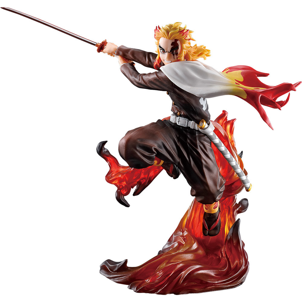 Gekijouban Kimetsu no Yaiba: Mugen Ressha-hen - Rengoku Kyoujurou - Ichiban Kuji - Ichiban Kuji Kimetsu no Yaiba ~Katana o Furui Kokoro o Moyase~ (D Prize) (Bandai Spirits)