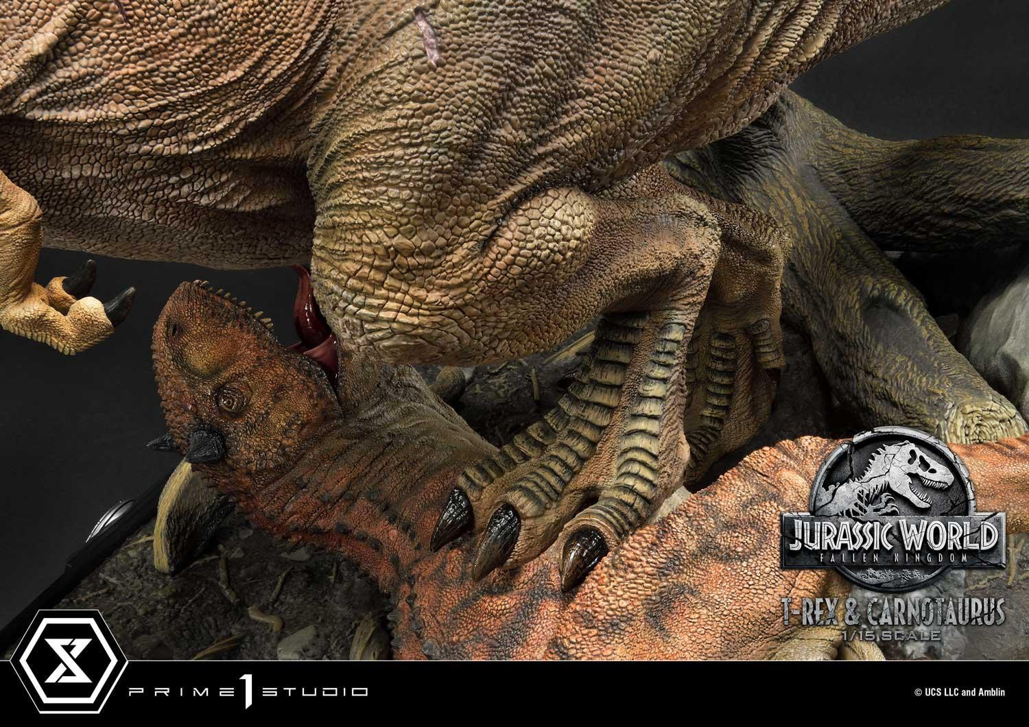 Jurassic World: Fallen Kingdom - Carnotaurus - Owen Grady - Tyrannosaurus Rex - Legacy Museum Collection  (LMCJW2-07) - 1/15 (Prime 1 Studio)