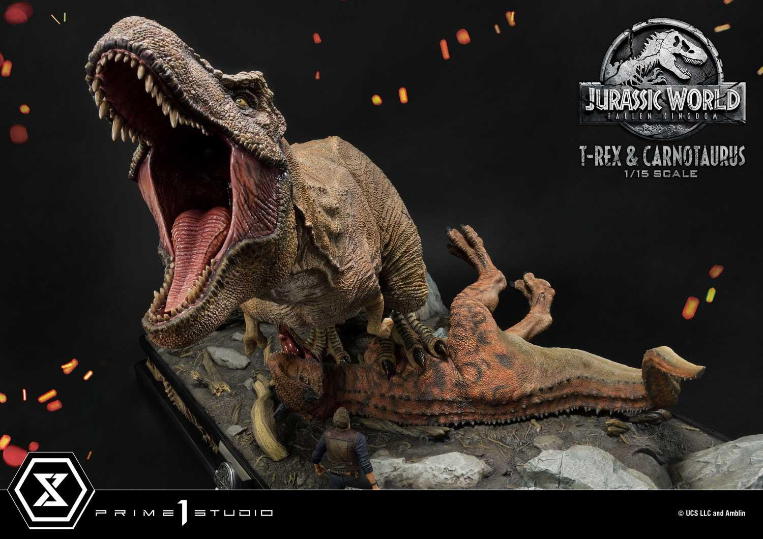 Jurassic World: Fallen Kingdom - Carnotaurus - Owen Grady - Tyrannosaurus Rex - Legacy Museum Collection  (LMCJW2-07) - 1/15 (Prime 1 Studio)