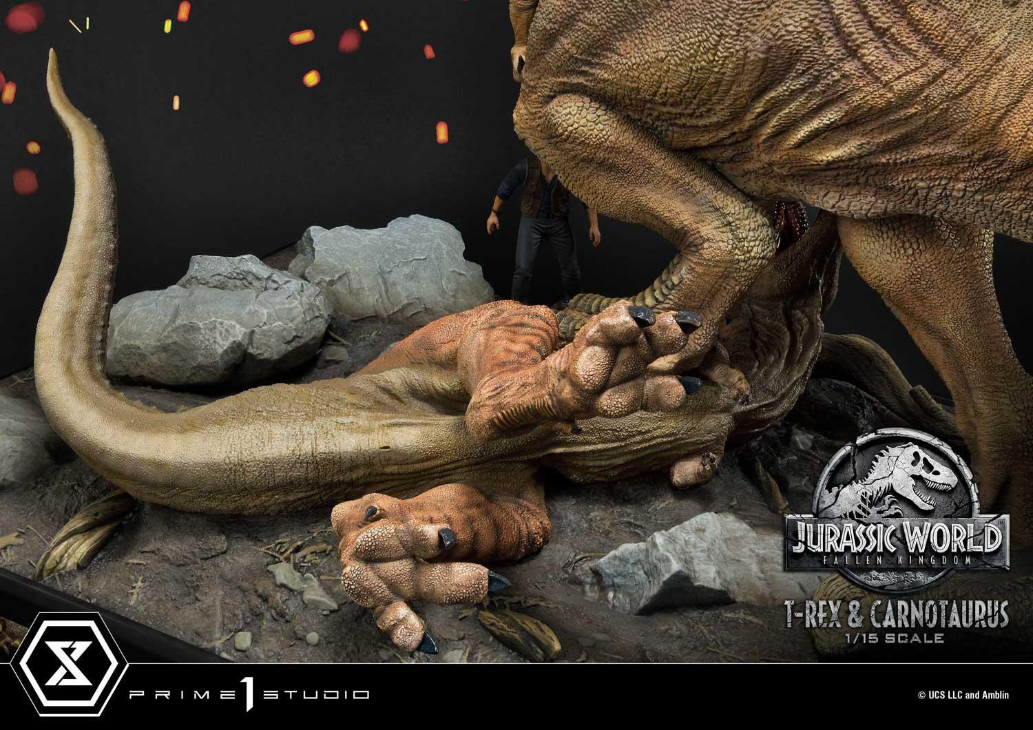 Jurassic World: Fallen Kingdom - Carnotaurus - Owen Grady - Tyrannosaurus Rex - Legacy Museum Collection  (LMCJW2-07) - 1/15 (Prime 1 Studio)