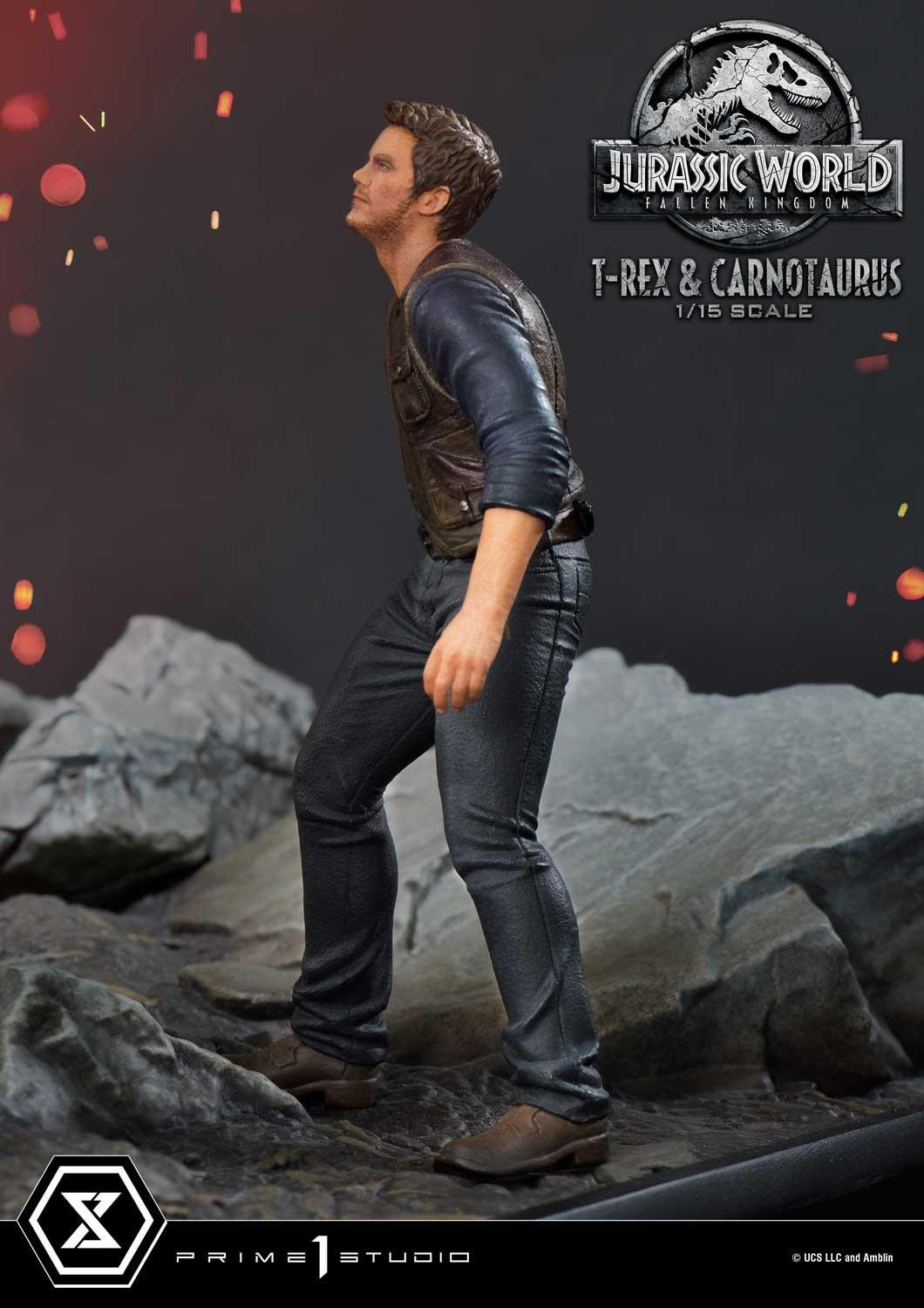 Jurassic World: Fallen Kingdom - Carnotaurus - Owen Grady - Tyrannosaurus Rex - Legacy Museum Collection  (LMCJW2-07) - 1/15 (Prime 1 Studio)