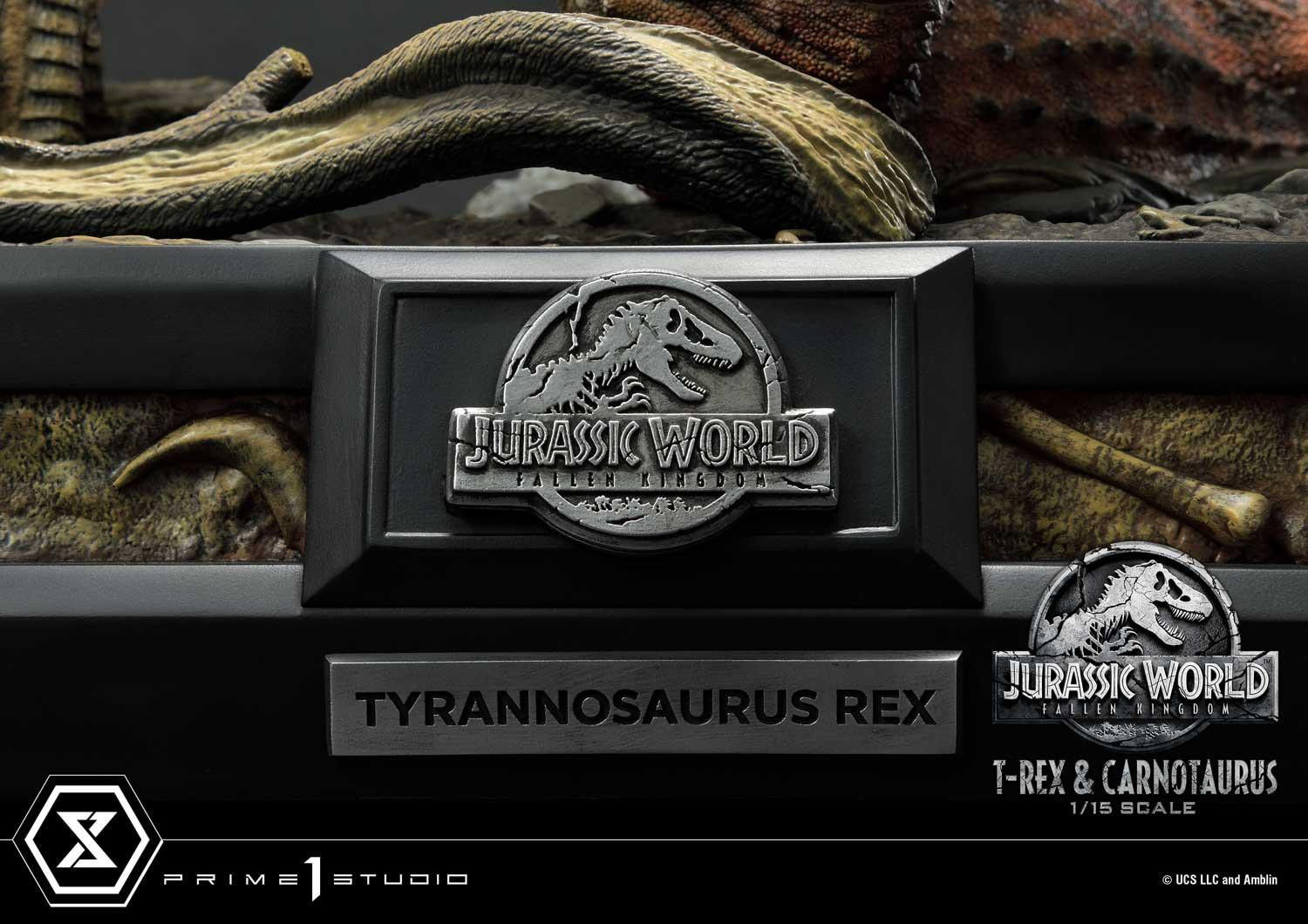 Jurassic World: Fallen Kingdom - Carnotaurus - Owen Grady - Tyrannosaurus Rex - Legacy Museum Collection  (LMCJW2-07) - 1/15 (Prime 1 Studio)