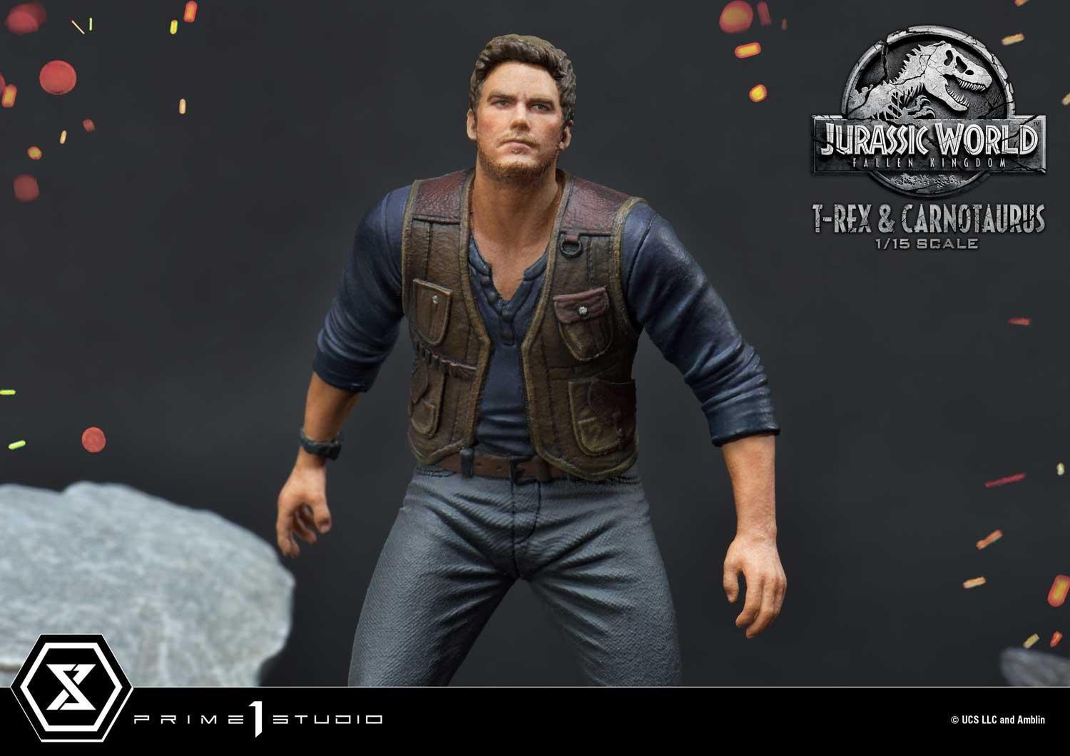 Jurassic World: Fallen Kingdom - Carnotaurus - Owen Grady - Tyrannosaurus Rex - Legacy Museum Collection  (LMCJW2-07) - 1/15 (Prime 1 Studio)