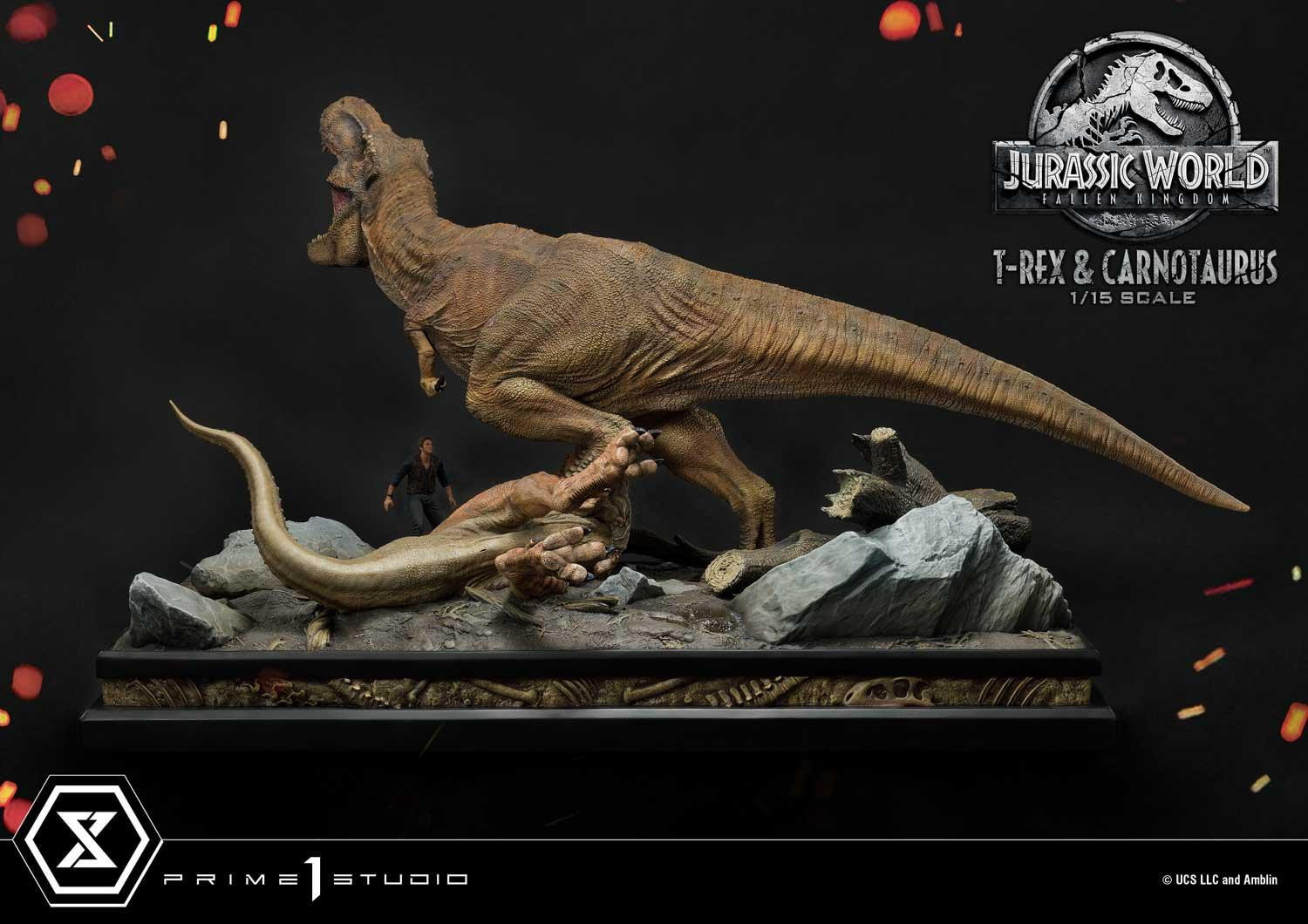 Jurassic World: Fallen Kingdom - Carnotaurus - Owen Grady - Tyrannosaurus Rex - Legacy Museum Collection  (LMCJW2-07) - 1/15 (Prime 1 Studio)