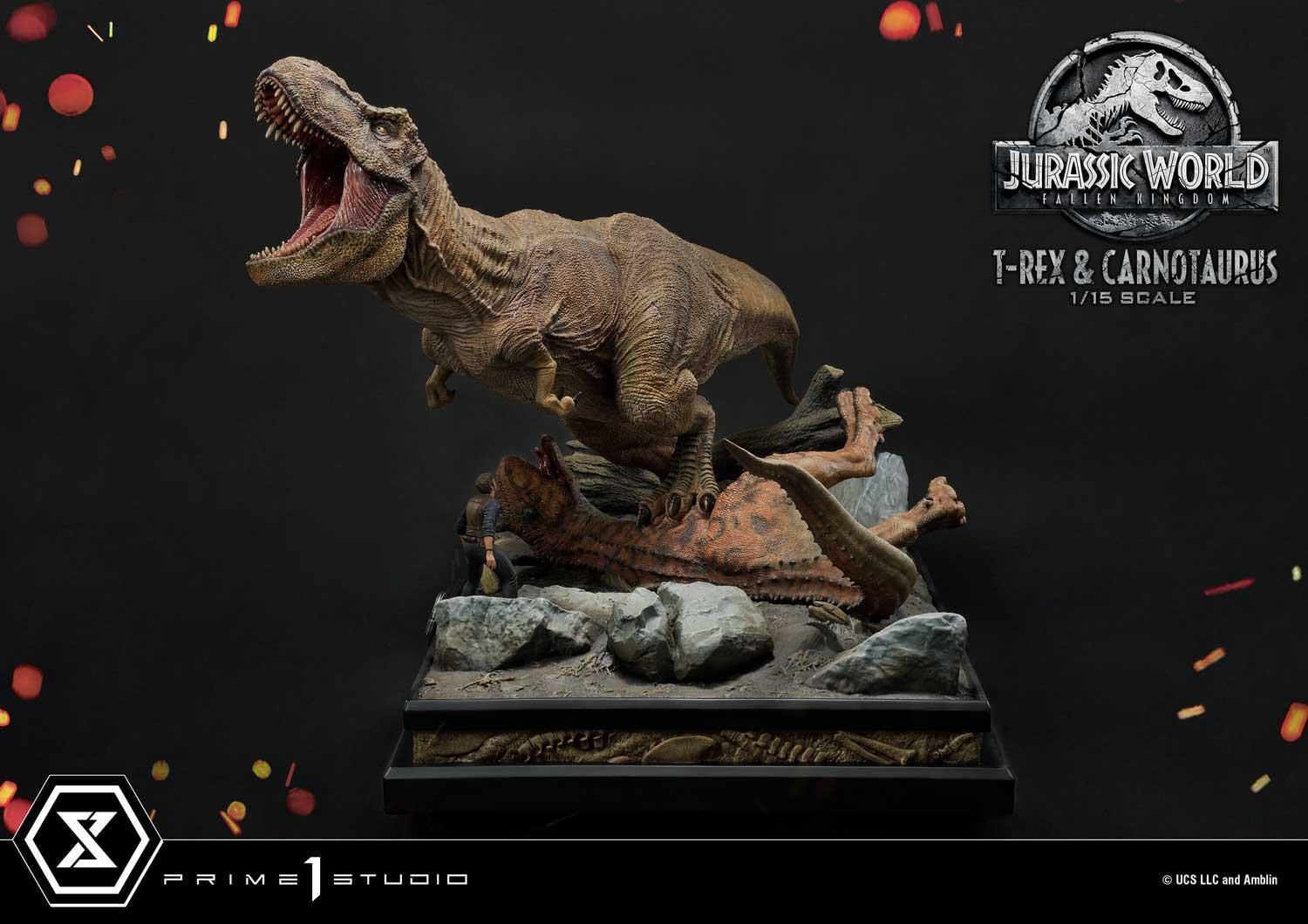 Jurassic World: Fallen Kingdom - Carnotaurus - Owen Grady - Tyrannosaurus Rex - Legacy Museum Collection  (LMCJW2-07) - 1/15 (Prime 1 Studio)