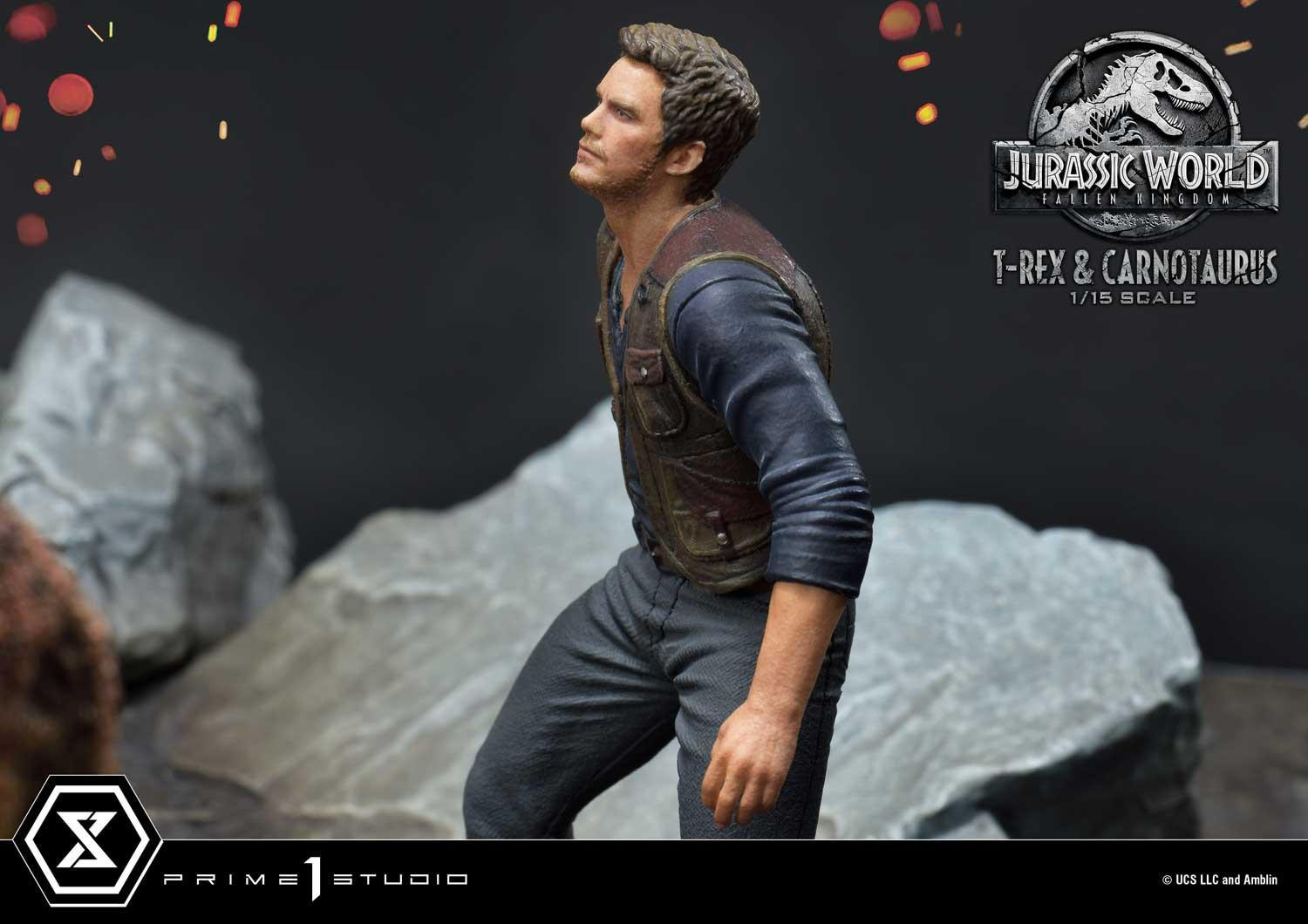 Jurassic World: Fallen Kingdom - Carnotaurus - Owen Grady - Tyrannosaurus Rex - Legacy Museum Collection  (LMCJW2-07) - 1/15 (Prime 1 Studio)