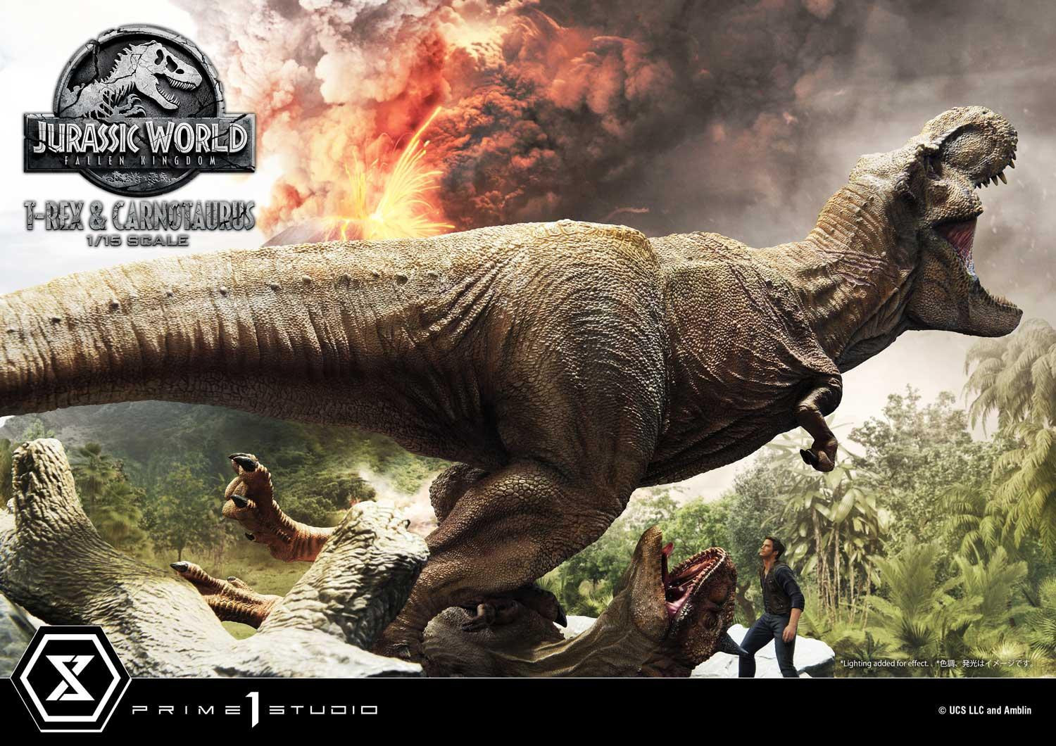 Jurassic World: Fallen Kingdom - Carnotaurus - Owen Grady - Tyrannosaurus Rex - Legacy Museum Collection  (LMCJW2-07) - 1/15 (Prime 1 Studio)