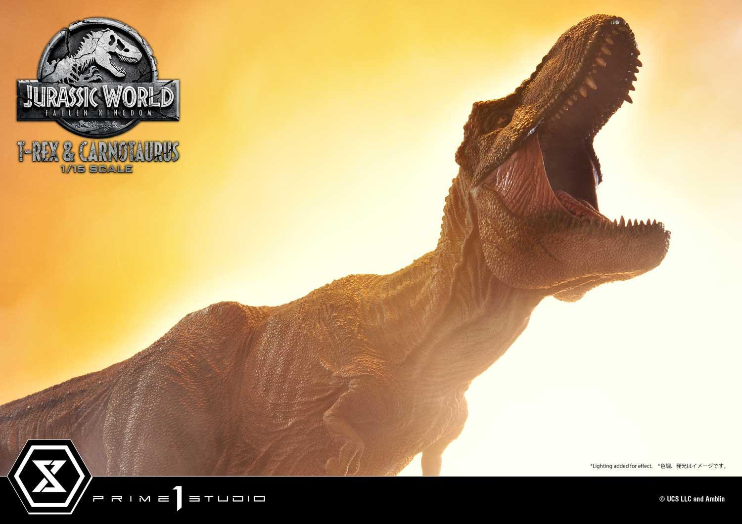 Jurassic World: Fallen Kingdom - Carnotaurus - Owen Grady - Tyrannosaurus Rex - Legacy Museum Collection  (LMCJW2-07) - 1/15 (Prime 1 Studio)