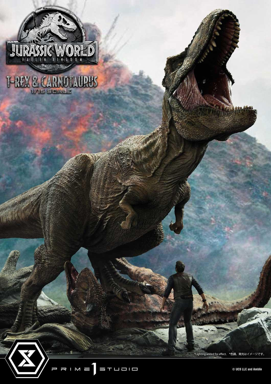 Jurassic World: Fallen Kingdom - Carnotaurus - Owen Grady - Tyrannosaurus Rex - Legacy Museum Collection  (LMCJW2-07) - 1/15 (Prime 1 Studio)