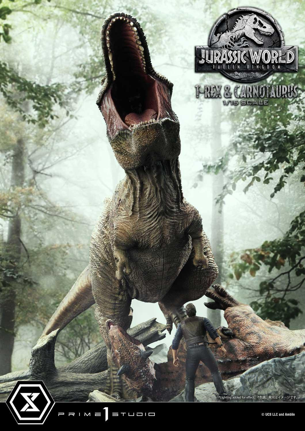 Jurassic World: Fallen Kingdom - Carnotaurus - Owen Grady - Tyrannosaurus Rex - Legacy Museum Collection  (LMCJW2-07) - 1/15 (Prime 1 Studio)