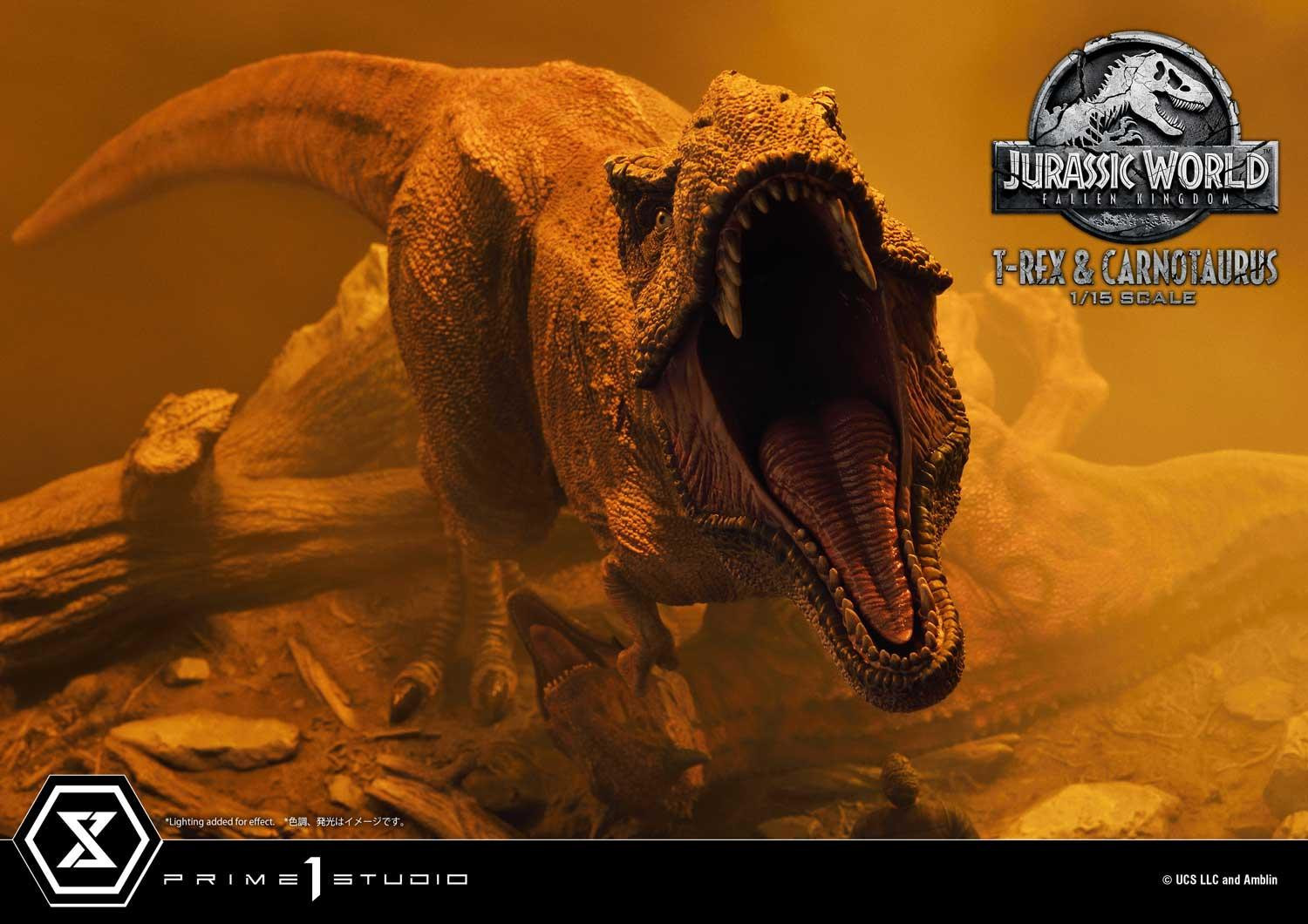 Jurassic World: Fallen Kingdom - Carnotaurus - Owen Grady - Tyrannosaurus Rex - Legacy Museum Collection  (LMCJW2-07) - 1/15 (Prime 1 Studio)
