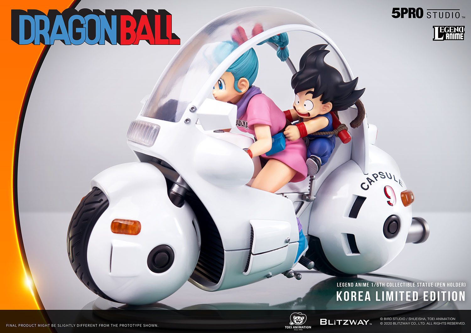 Dragon Ball - Bulma - Son Goku - Legend Anime  (5PRO-LA-70201) - 1/6 (Blitzway)