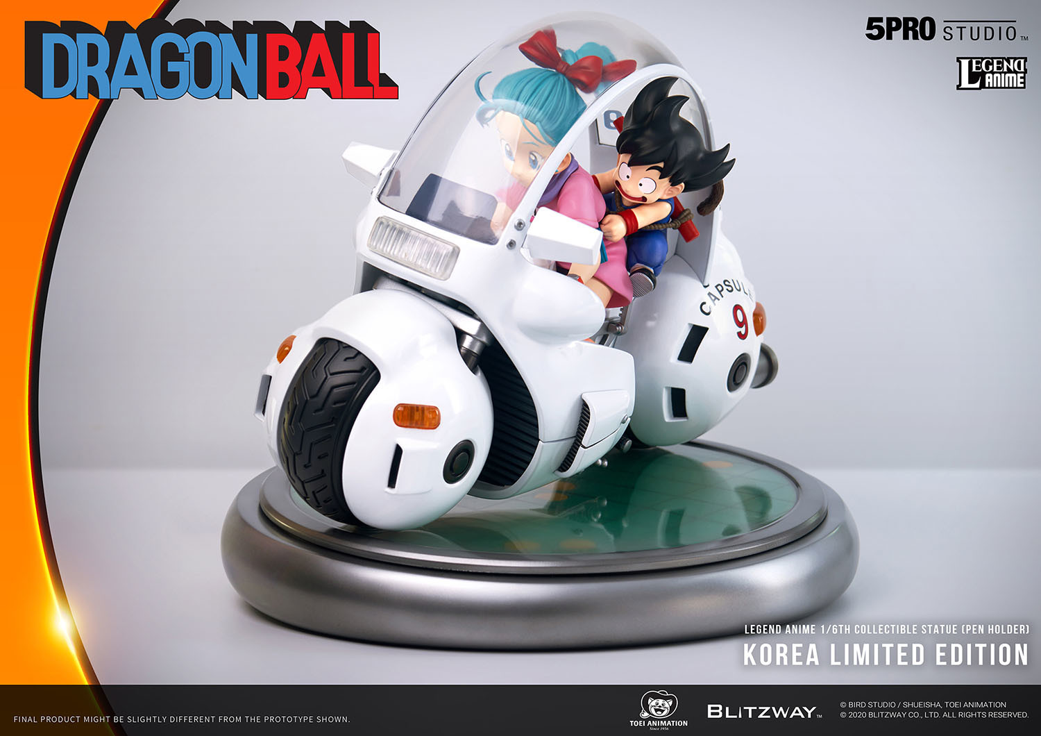 Dragon Ball - Bulma - Son Goku - Legend Anime  (5PRO-LA-70201) - 1/6 (Blitzway)