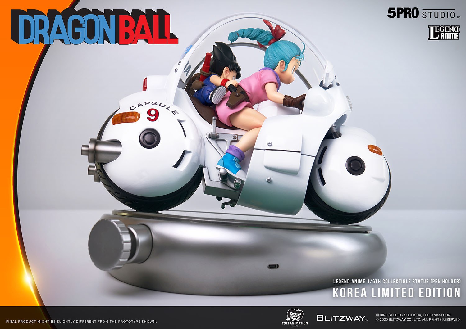 Dragon Ball - Bulma - Son Goku - Legend Anime  (5PRO-LA-70201) - 1/6 (Blitzway)