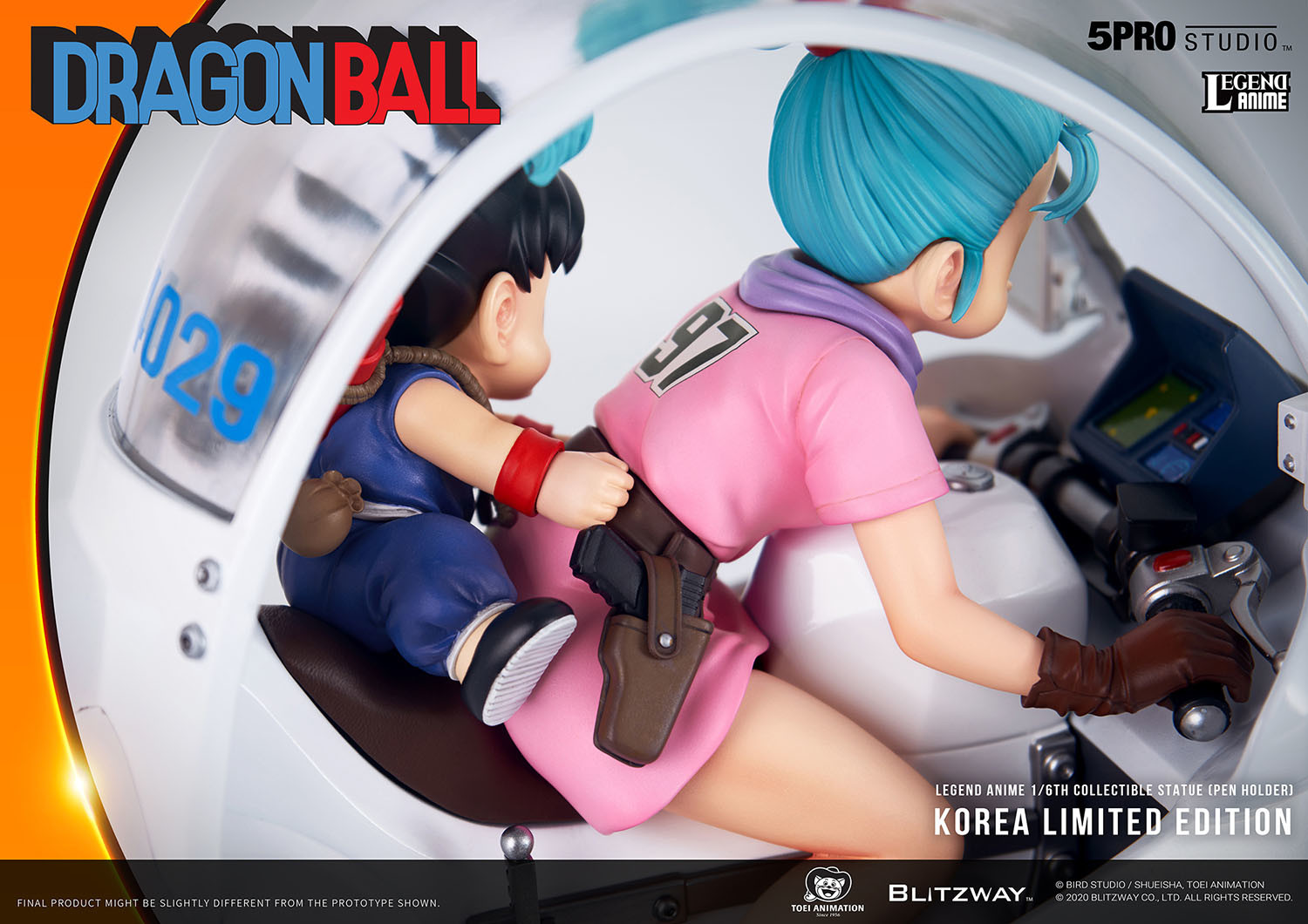 Dragon Ball - Bulma - Son Goku - Legend Anime  (5PRO-LA-70201) - 1/6 (Blitzway)