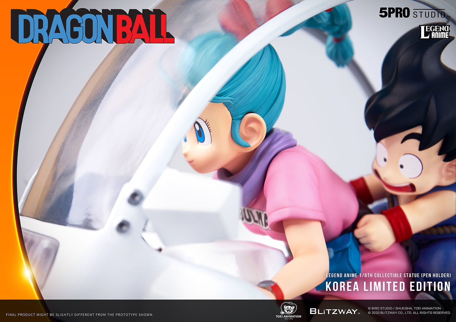 Dragon Ball - Bulma - Son Goku - Legend Anime  (5PRO-LA-70201) - 1/6 (Blitzway)
