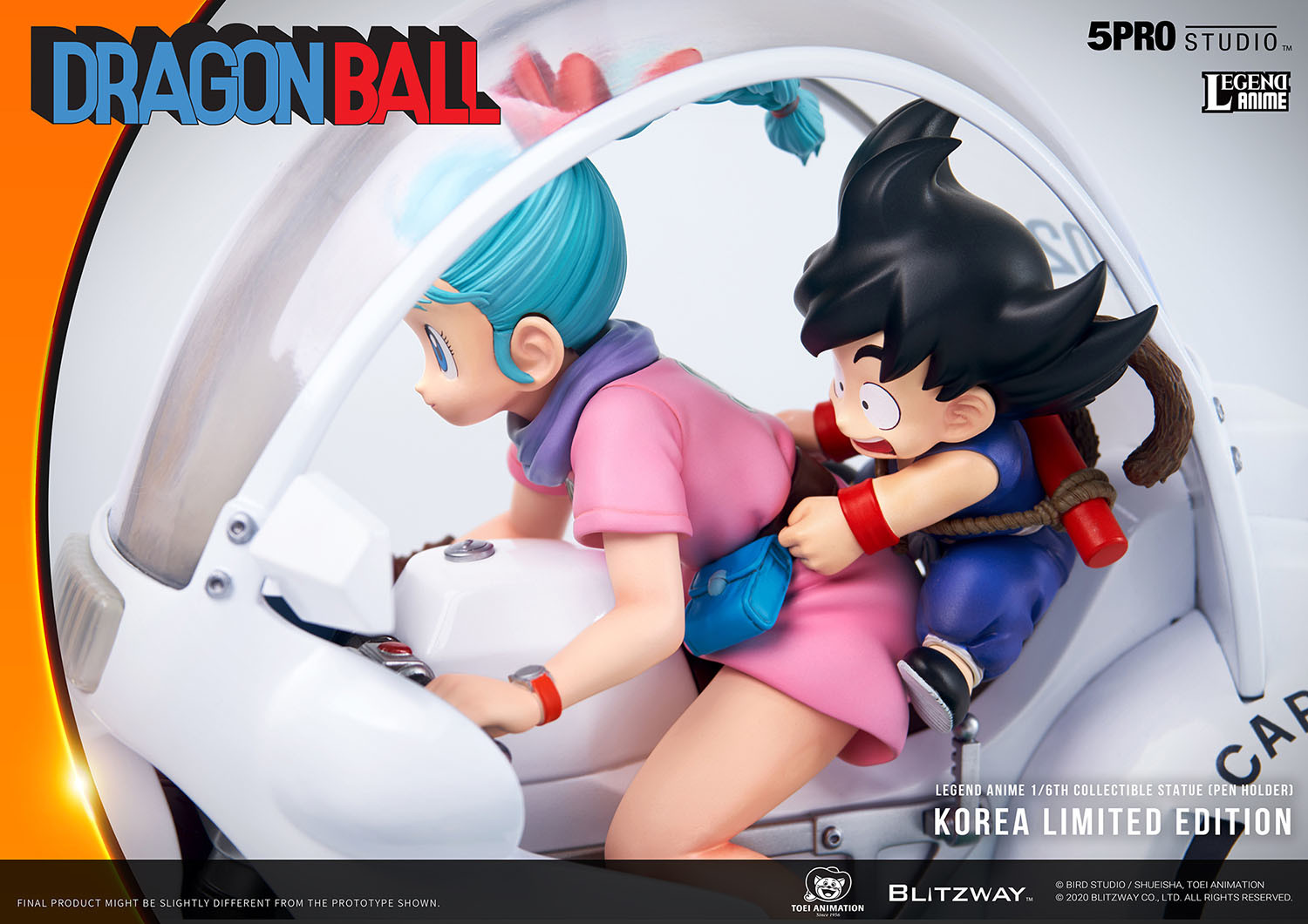Dragon Ball - Bulma - Son Goku - Legend Anime  (5PRO-LA-70201) - 1/6 (Blitzway)