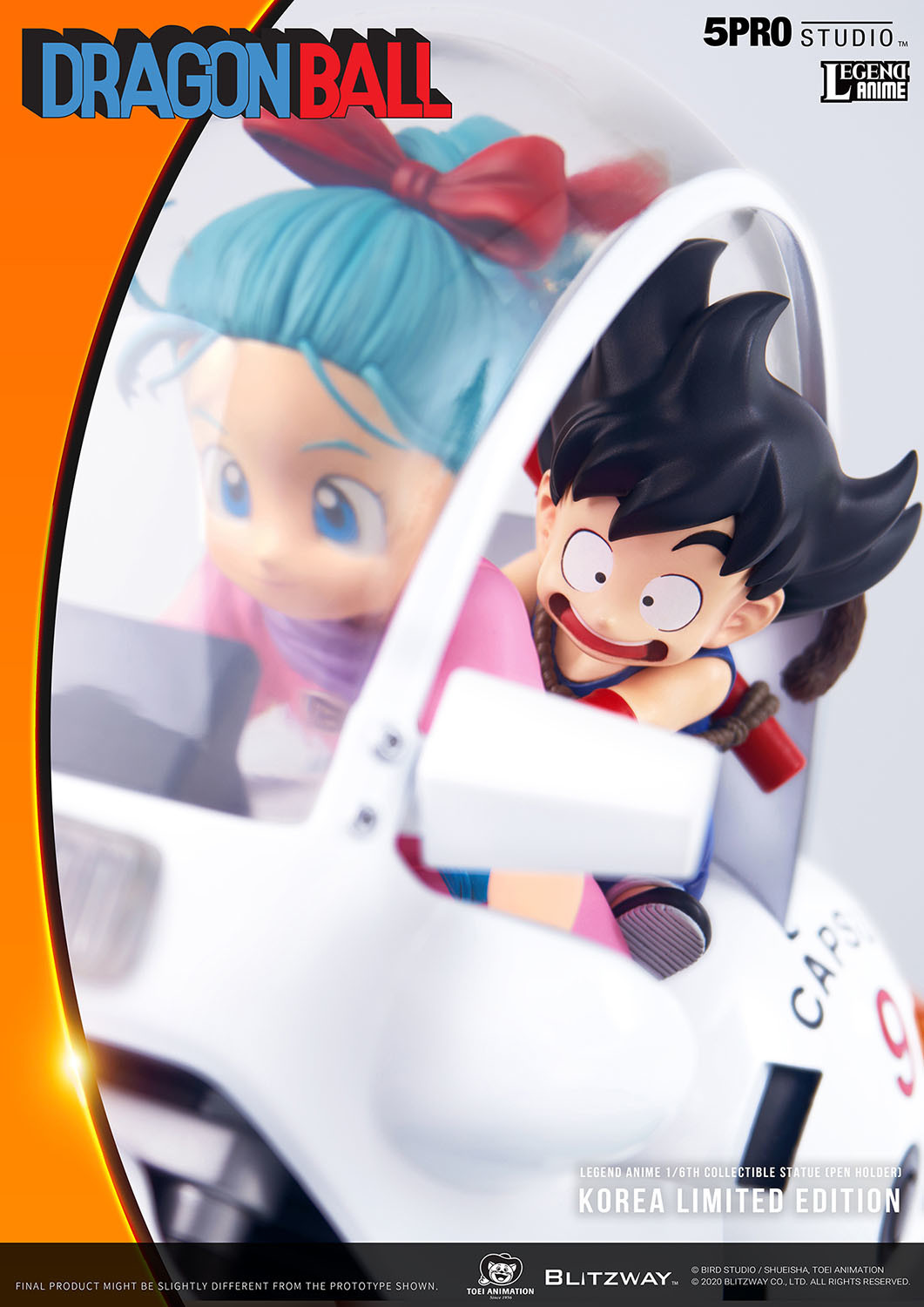 Dragon Ball - Bulma - Son Goku - Legend Anime  (5PRO-LA-70201) - 1/6 (Blitzway)